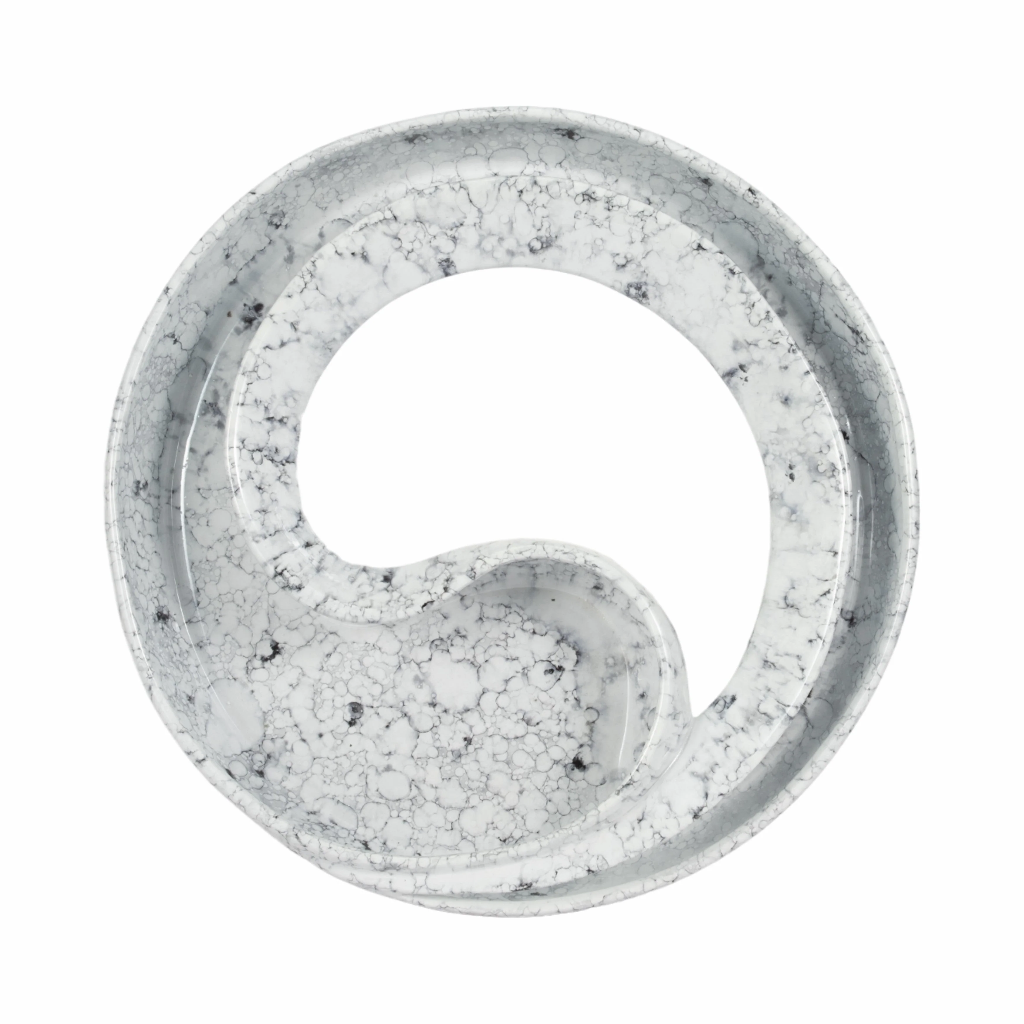 20" Karlin Marbled Ceramic Bowl - Image 7