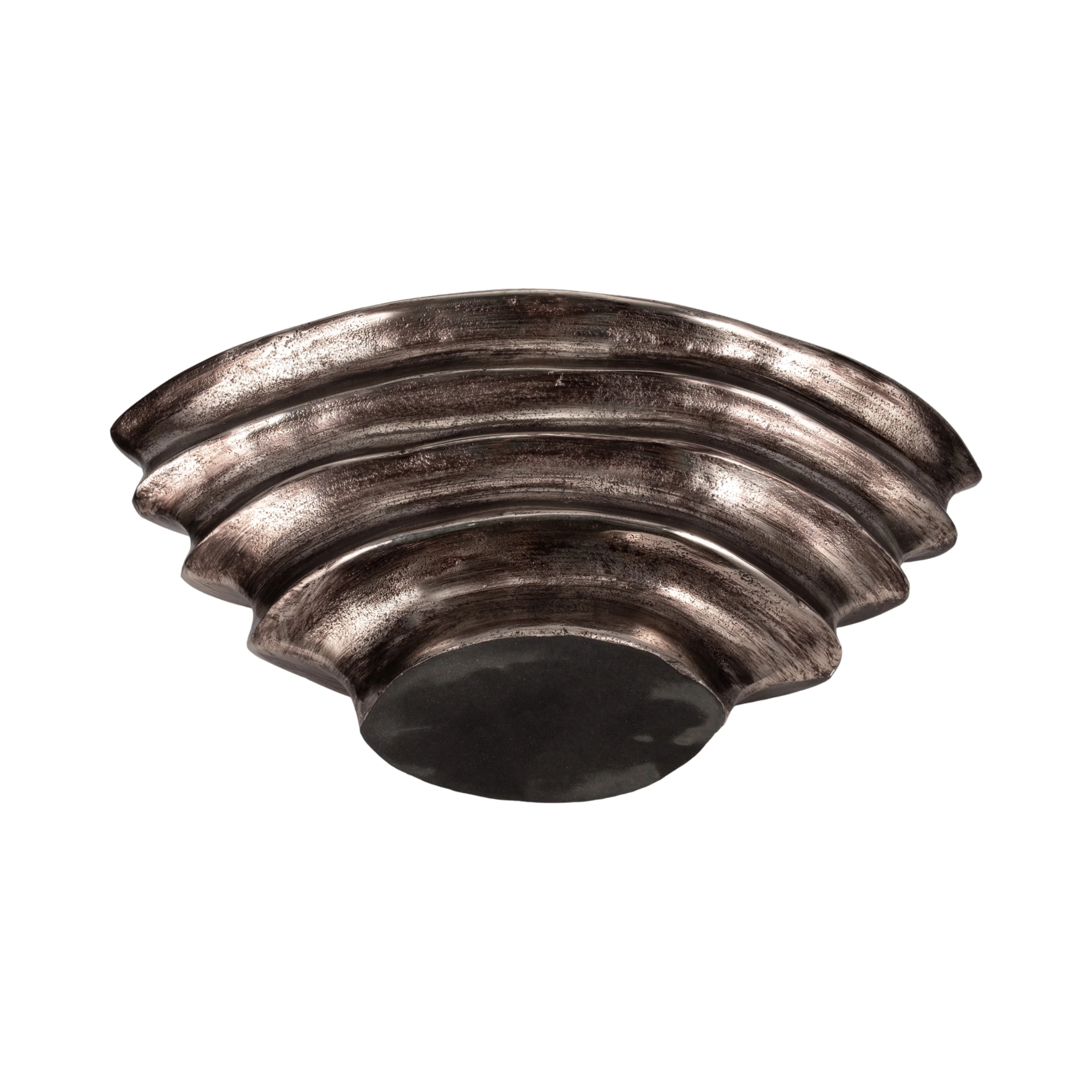 20" Morine Silver Metal Bowl - Image 7