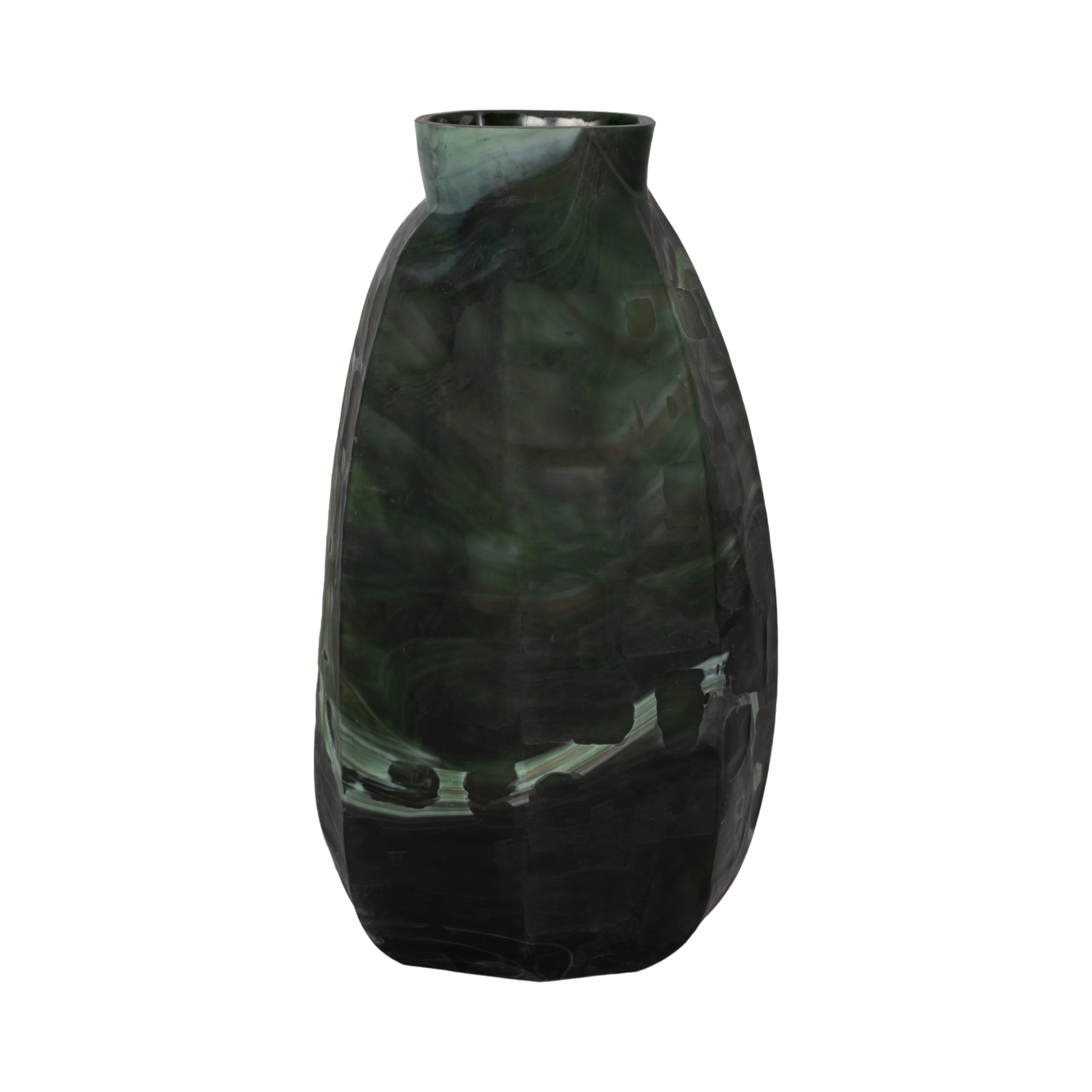 20" Savu Large Green Glass Vase - Image 3