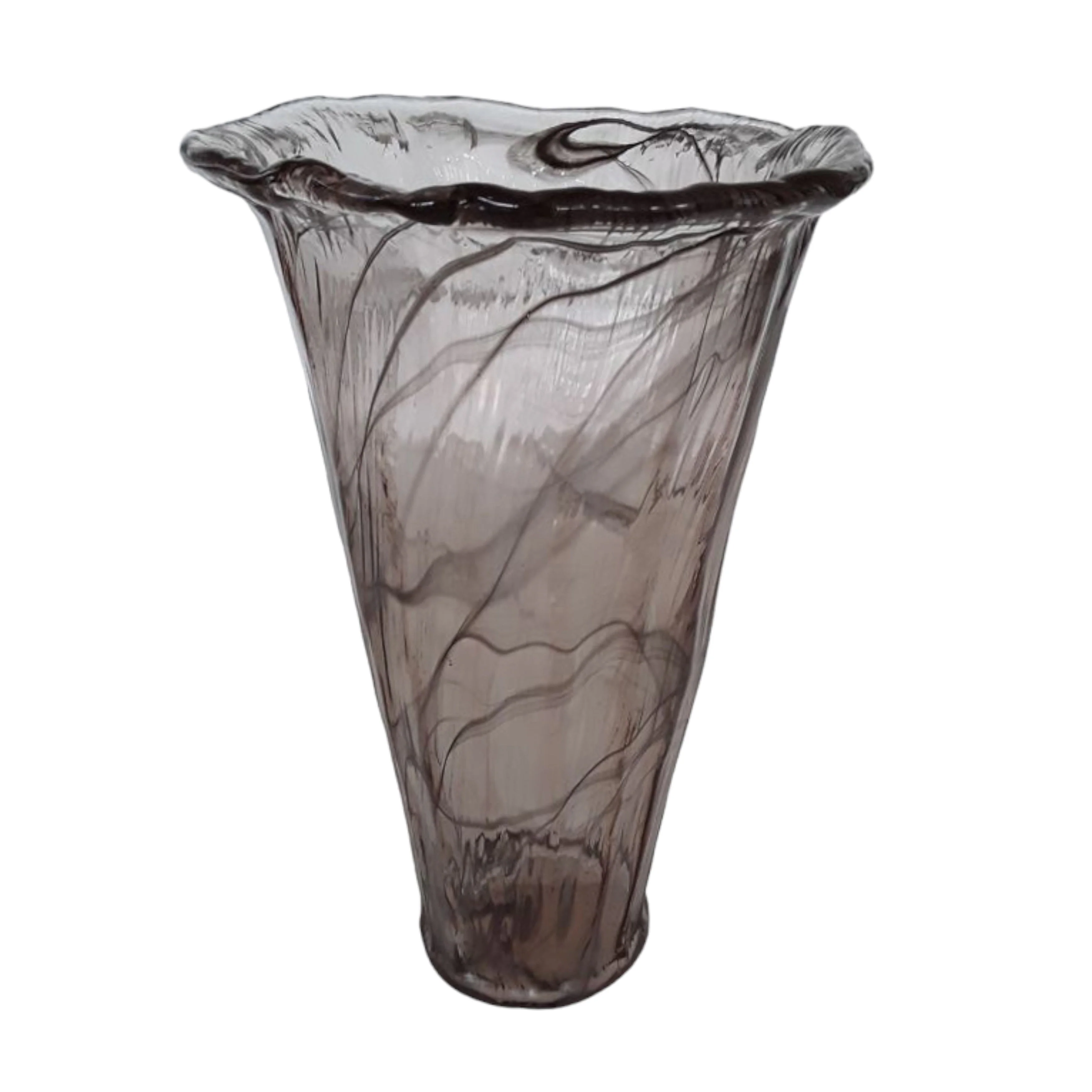 20" Varese Large Italian Art Glass Vase - Image 2