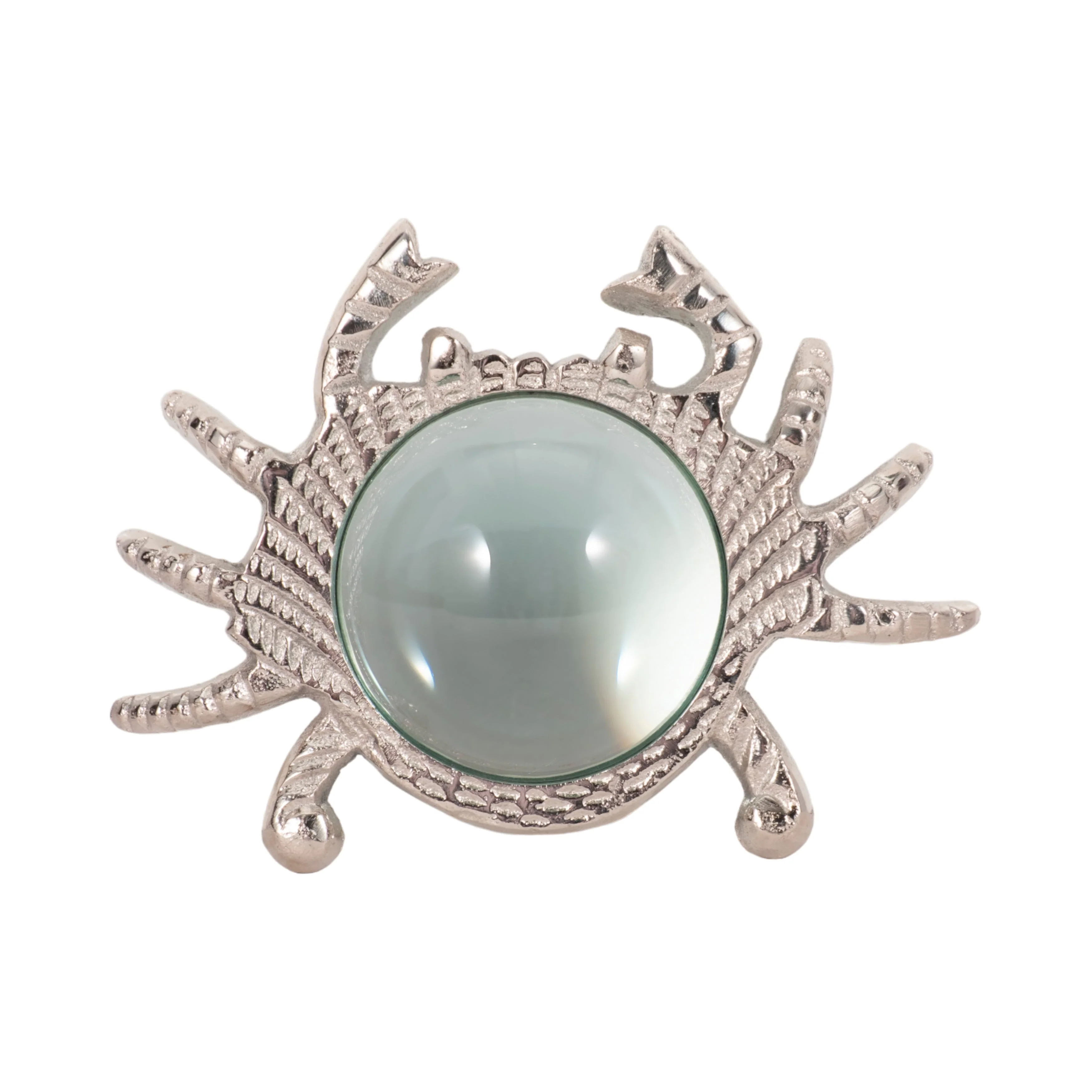 20716-02 |7" Crab Magnifying Glass, Silver - Image 9
