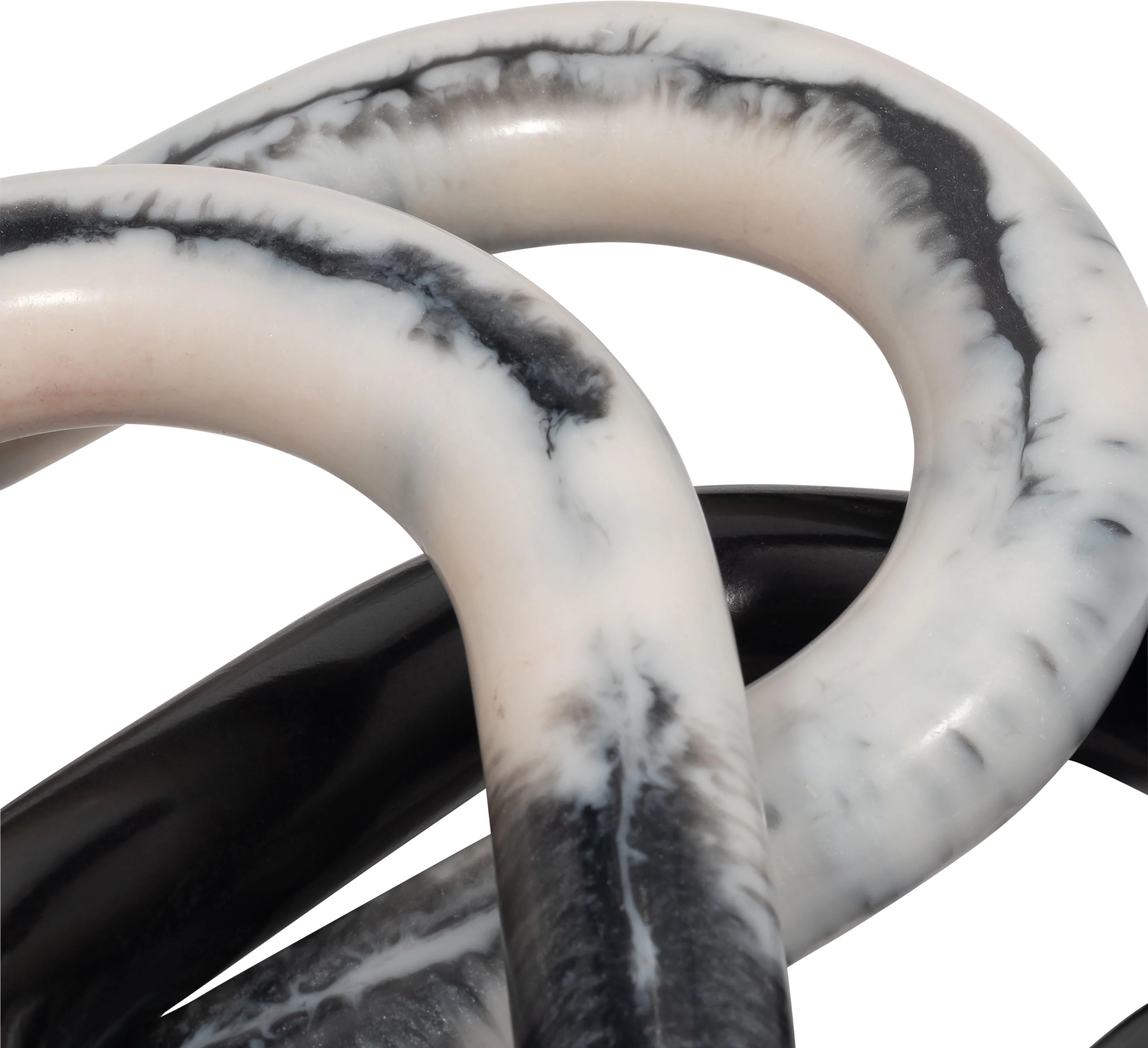 21" Desta Black Resin Link Chain - Image 6