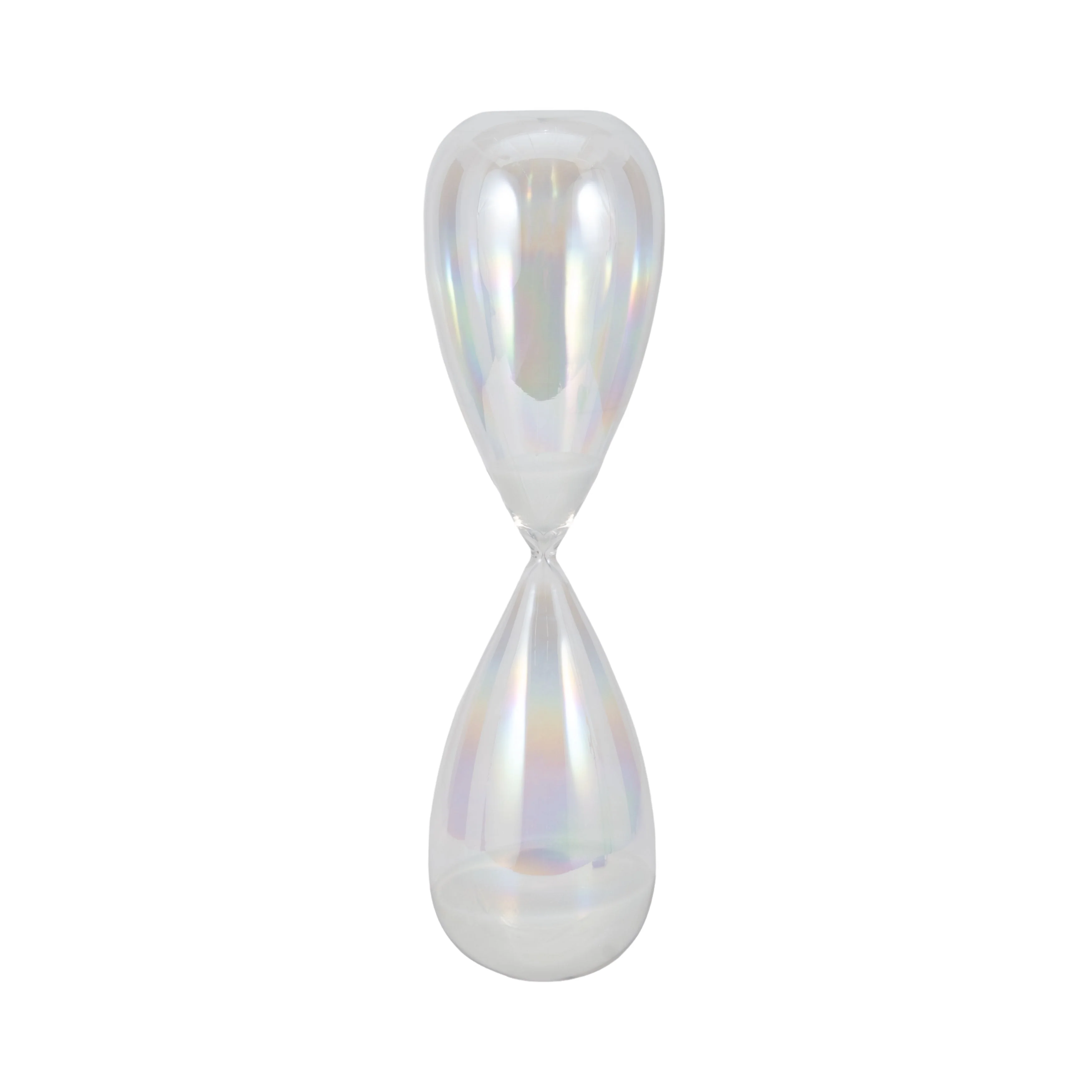 23" Cassandra Large Irridescent Hourglass