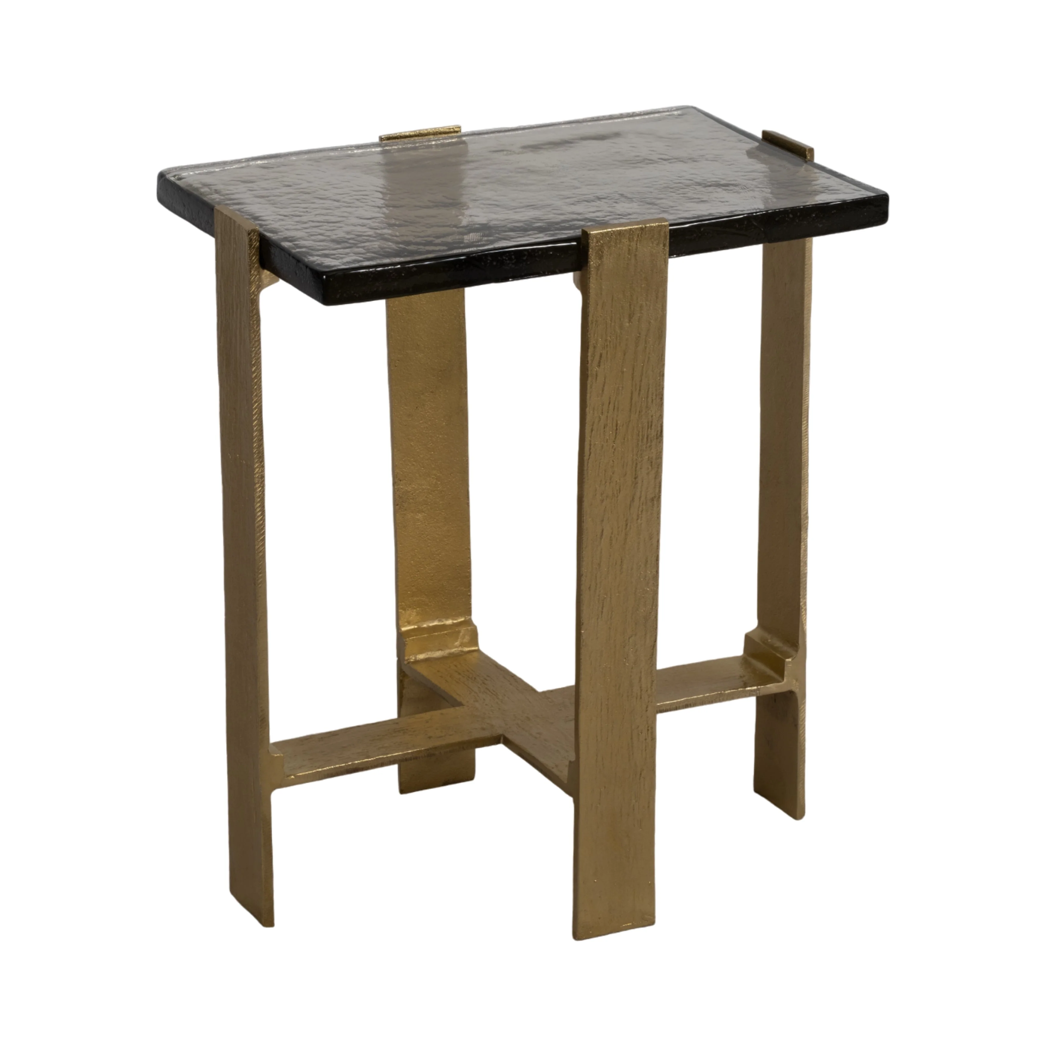 24" Kelpine Tall Gold Accent Table - Image 10