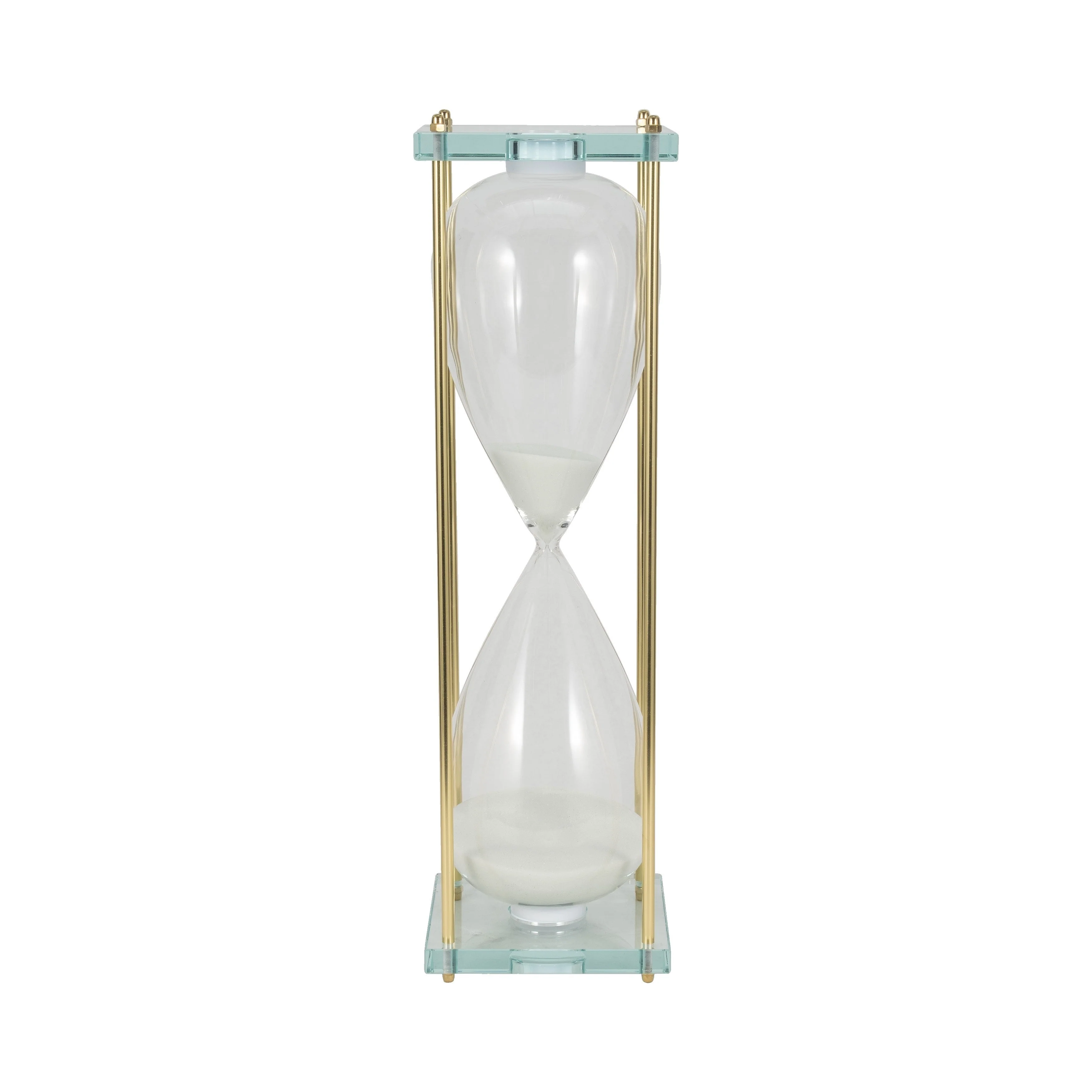 24" Reynolds Medium White & Gold Hourglass - Image 12