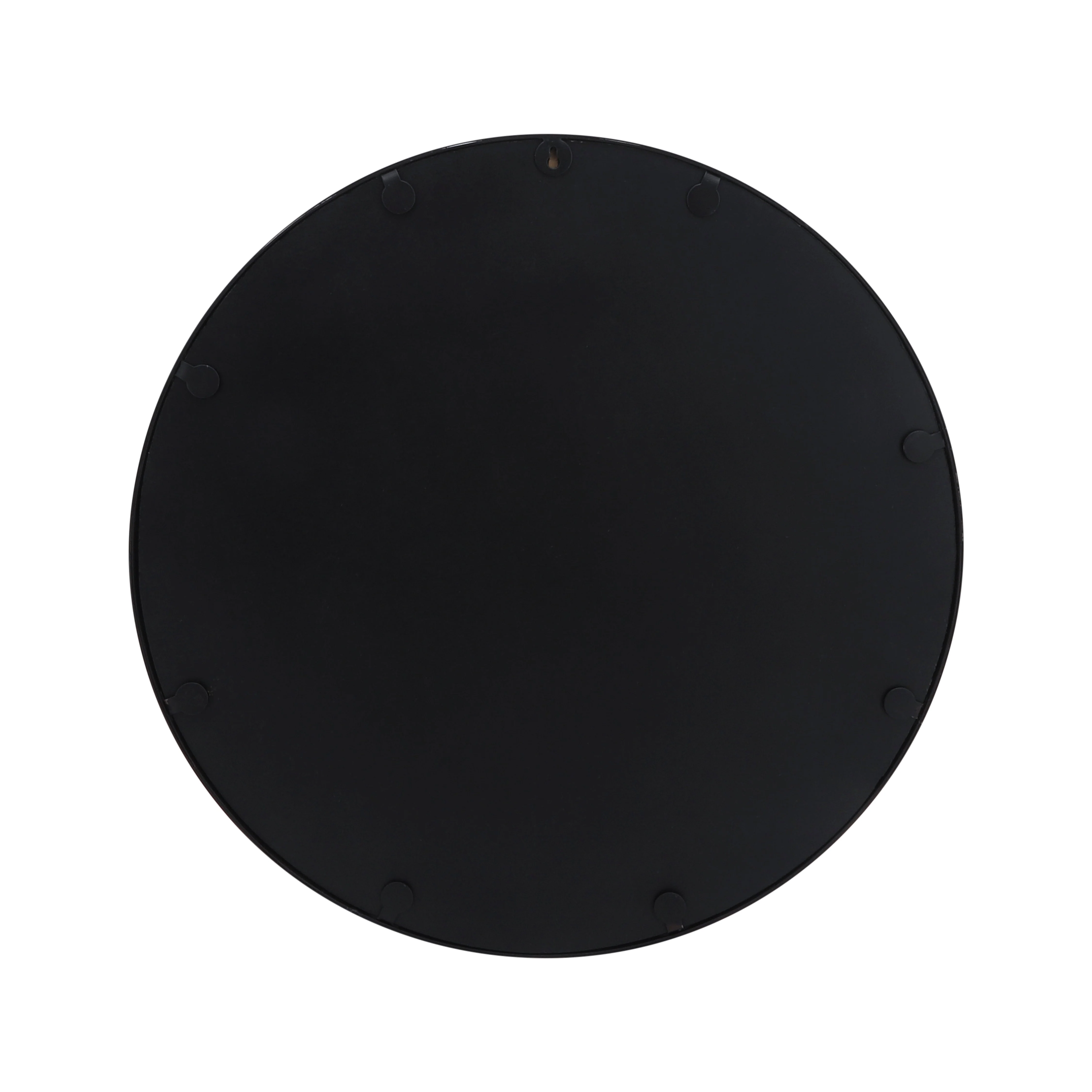 24" ROUND MIRROR, BLACK WB - Image 2