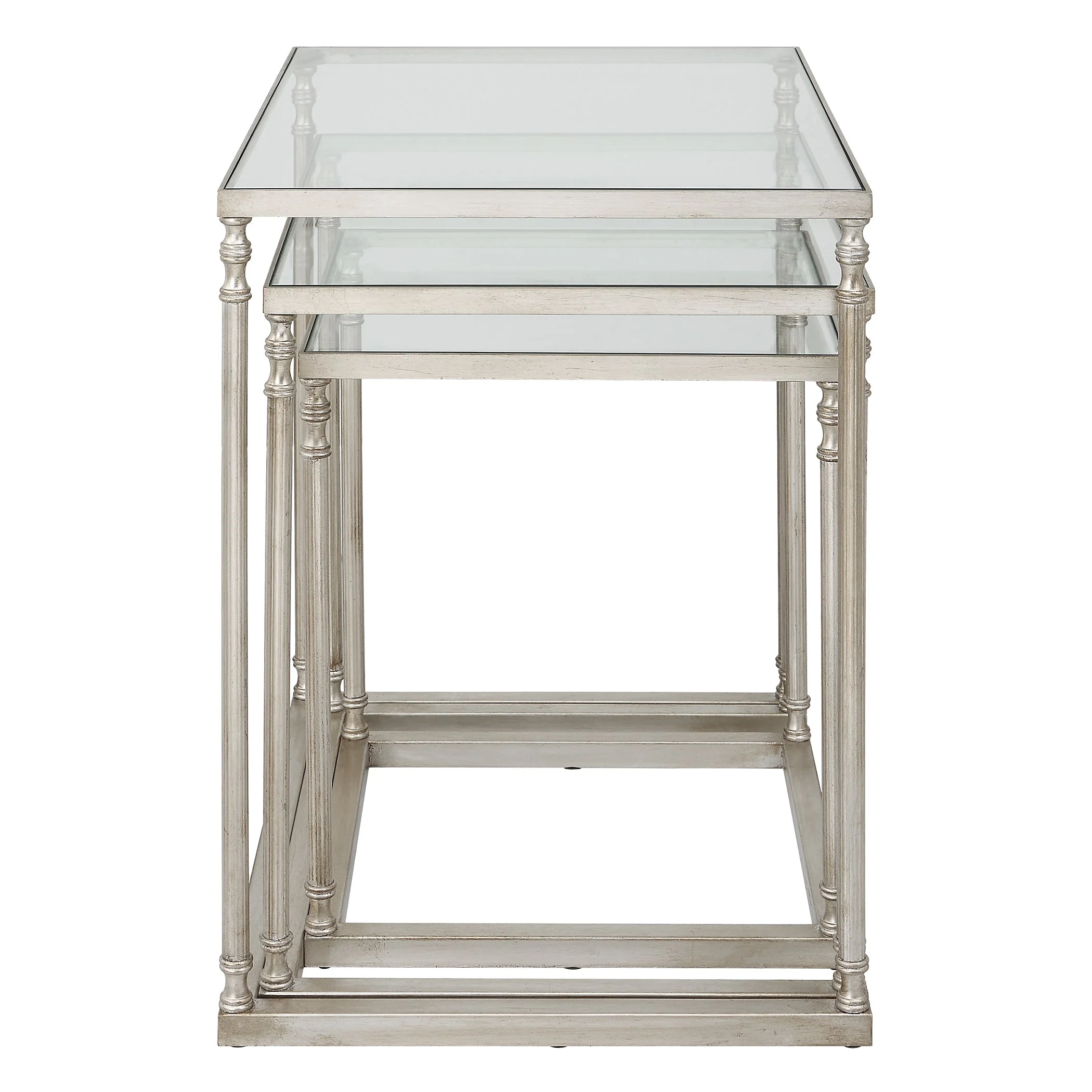 24067-N-UTT |Henzler 62 W x 46 H x 63 D Nesting Table - Mirror Top - Image 5
