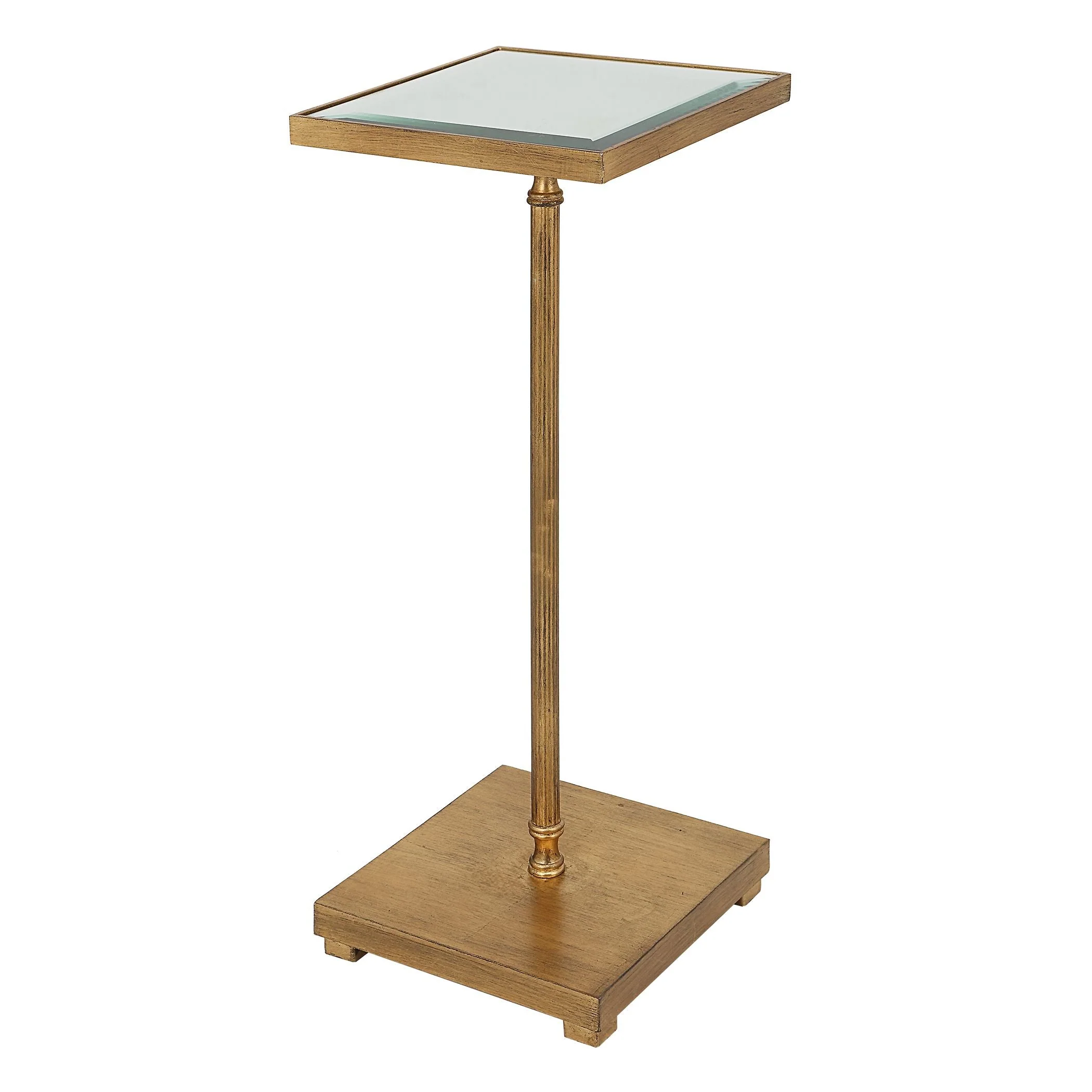 24068-UTT | Henzler Square Accent Table with Mirror Top
