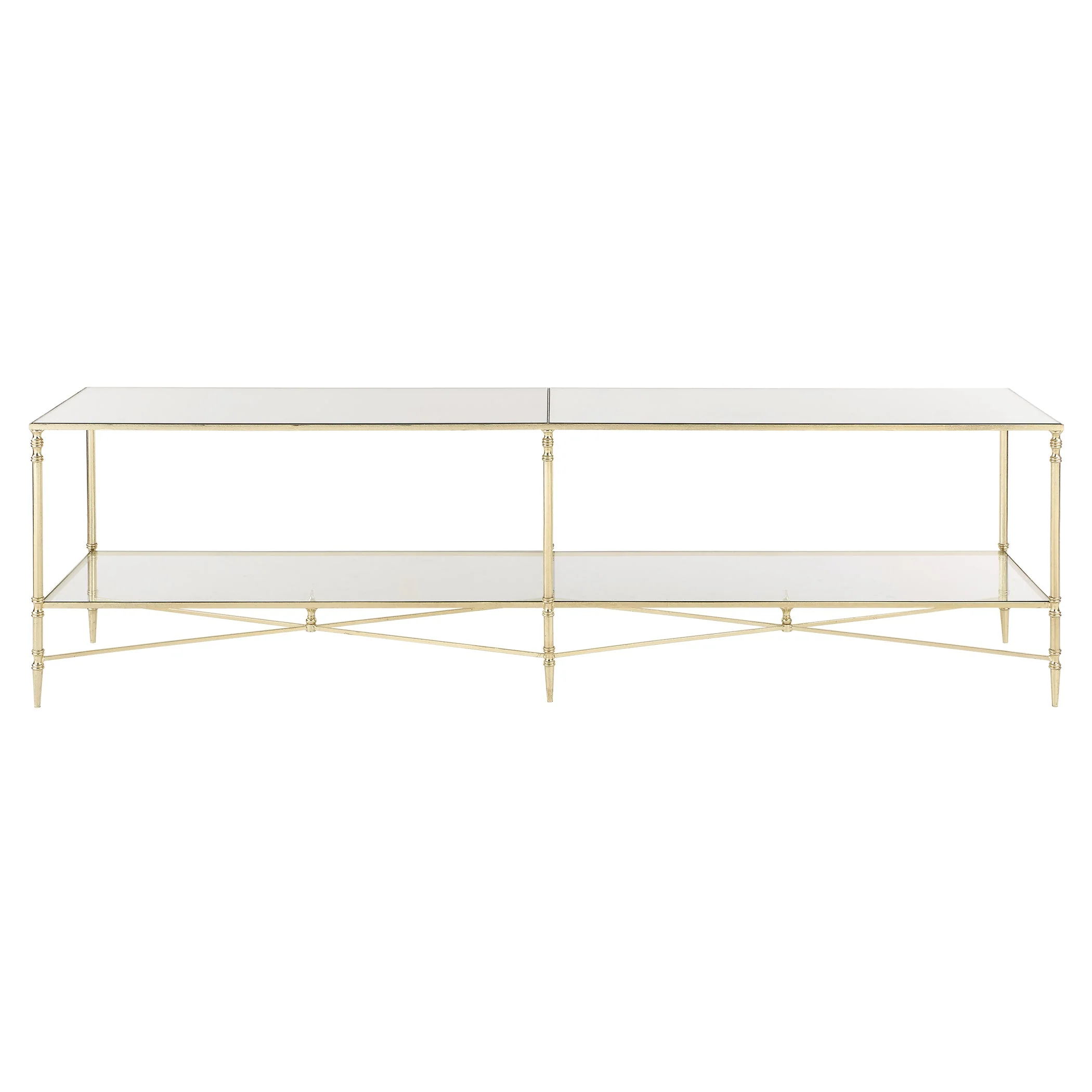 24070-C-UTT |Henzler 200 W x 56 H x 48 D Tv unit with Mirror Top
