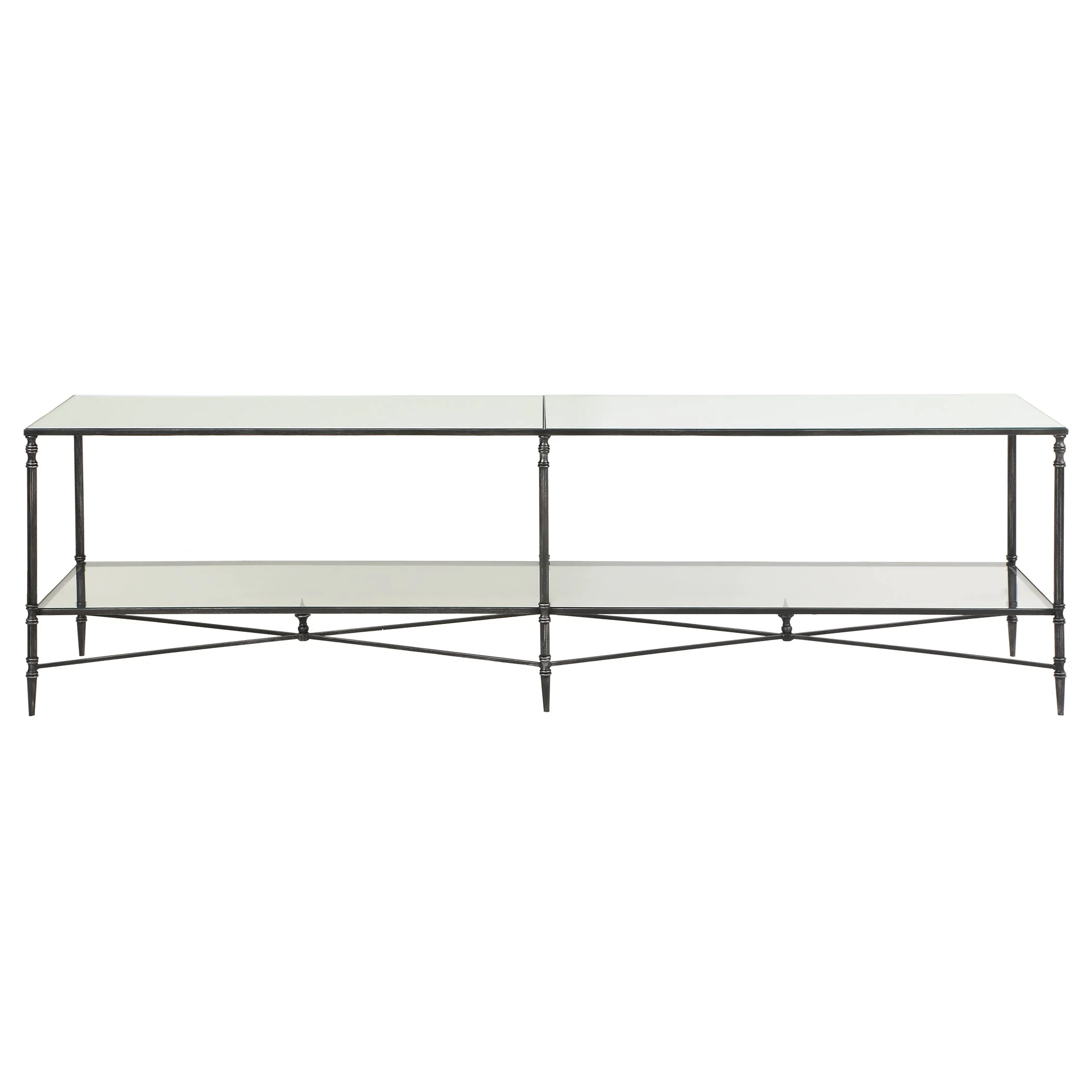 24070-N-UTT |Henzler 200 W x 56 H x 48 D Tv unit with Mirror Top