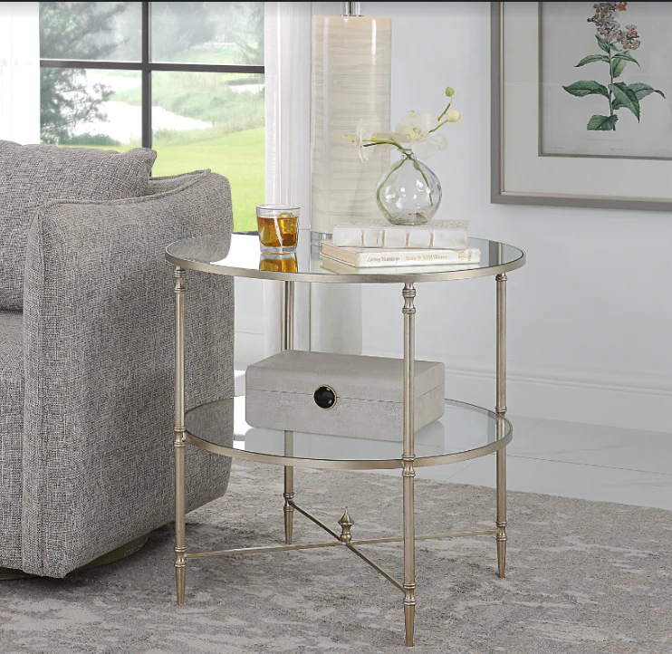 24332-GL-SL-UTT |Henzler Round End Table - Image 2