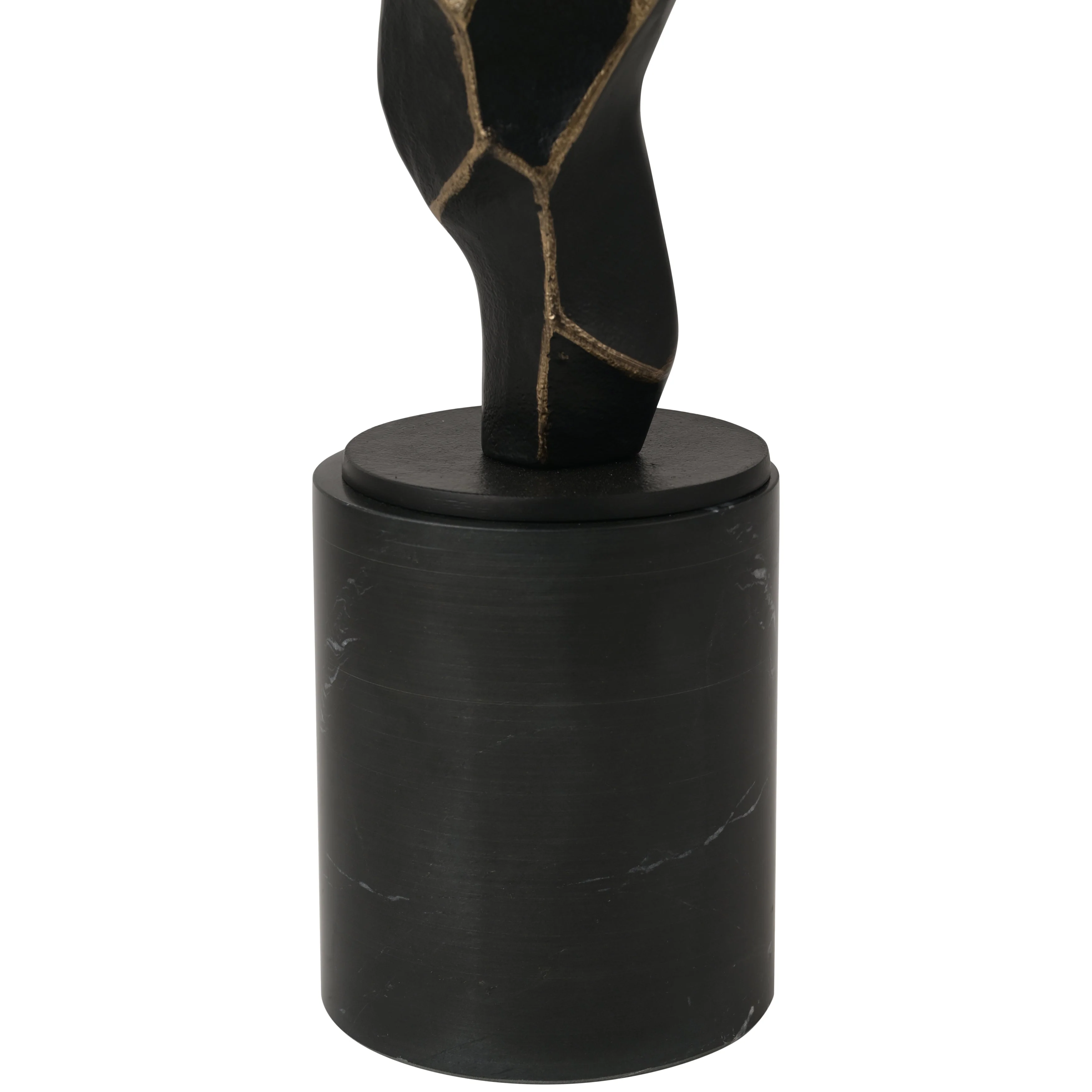 25" Rocco Marble Top Bronze Table - Image 5