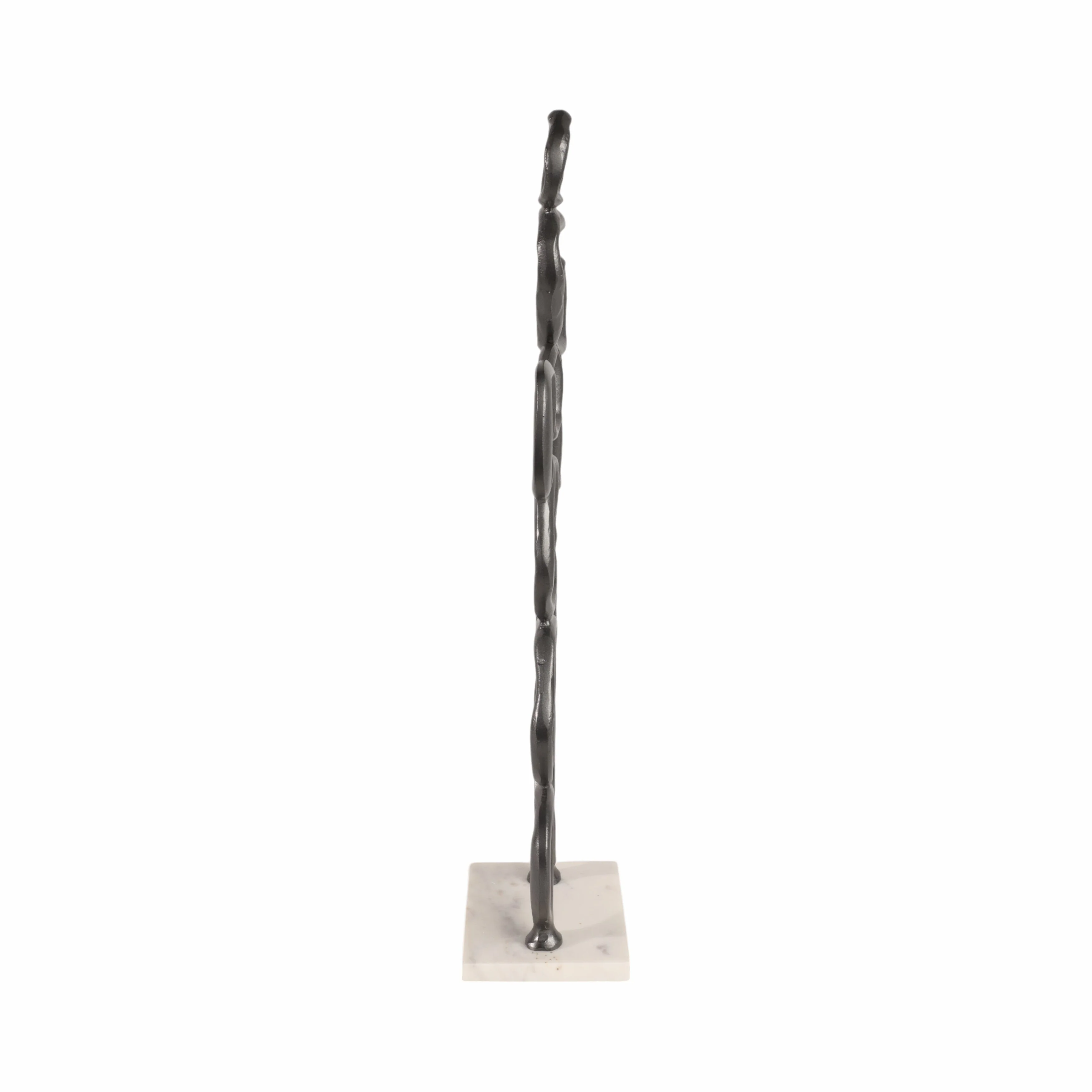 25" Tidus Small Ring Statuary, Black - Image 4