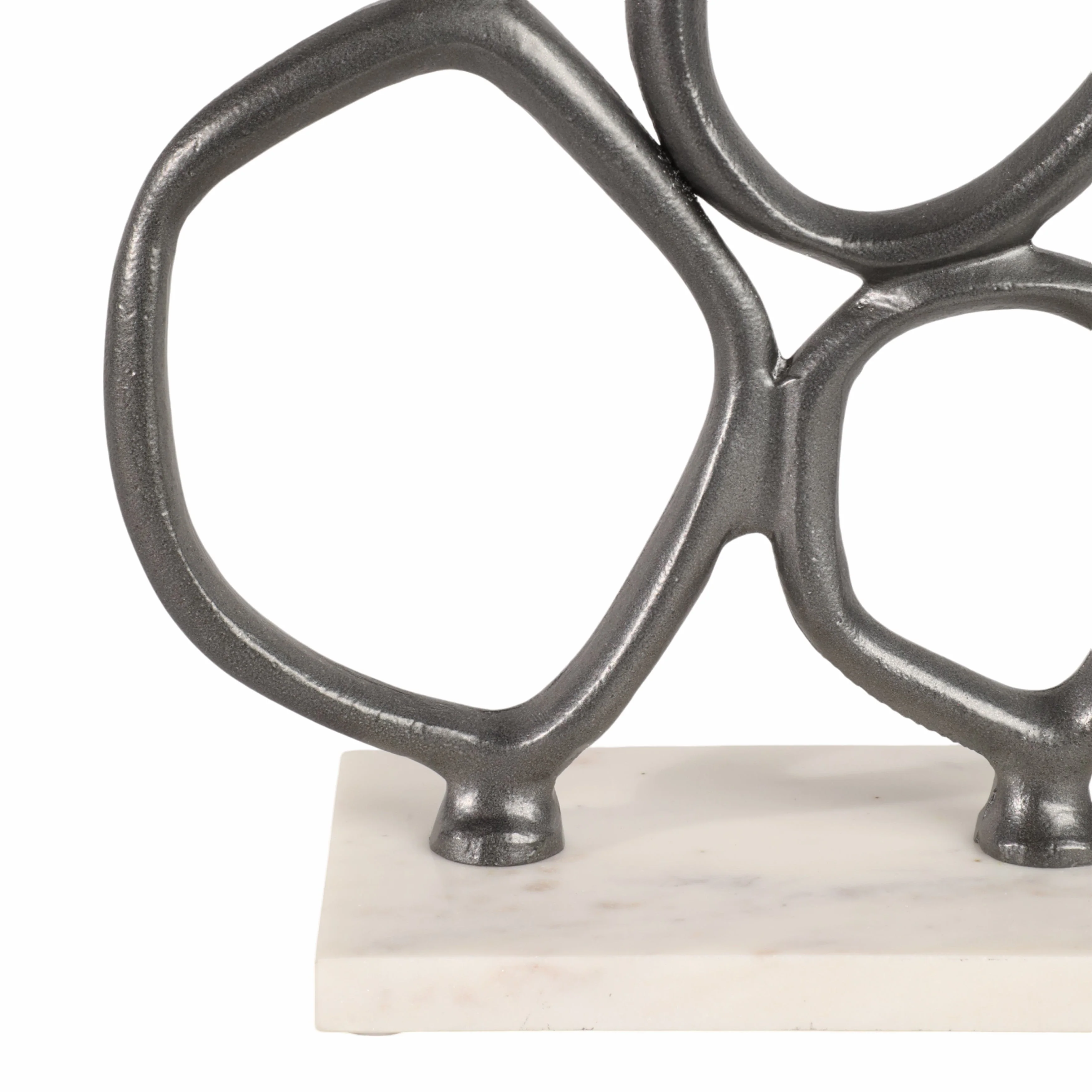 25" Tidus Small Ring Statuary, Black - Image 6