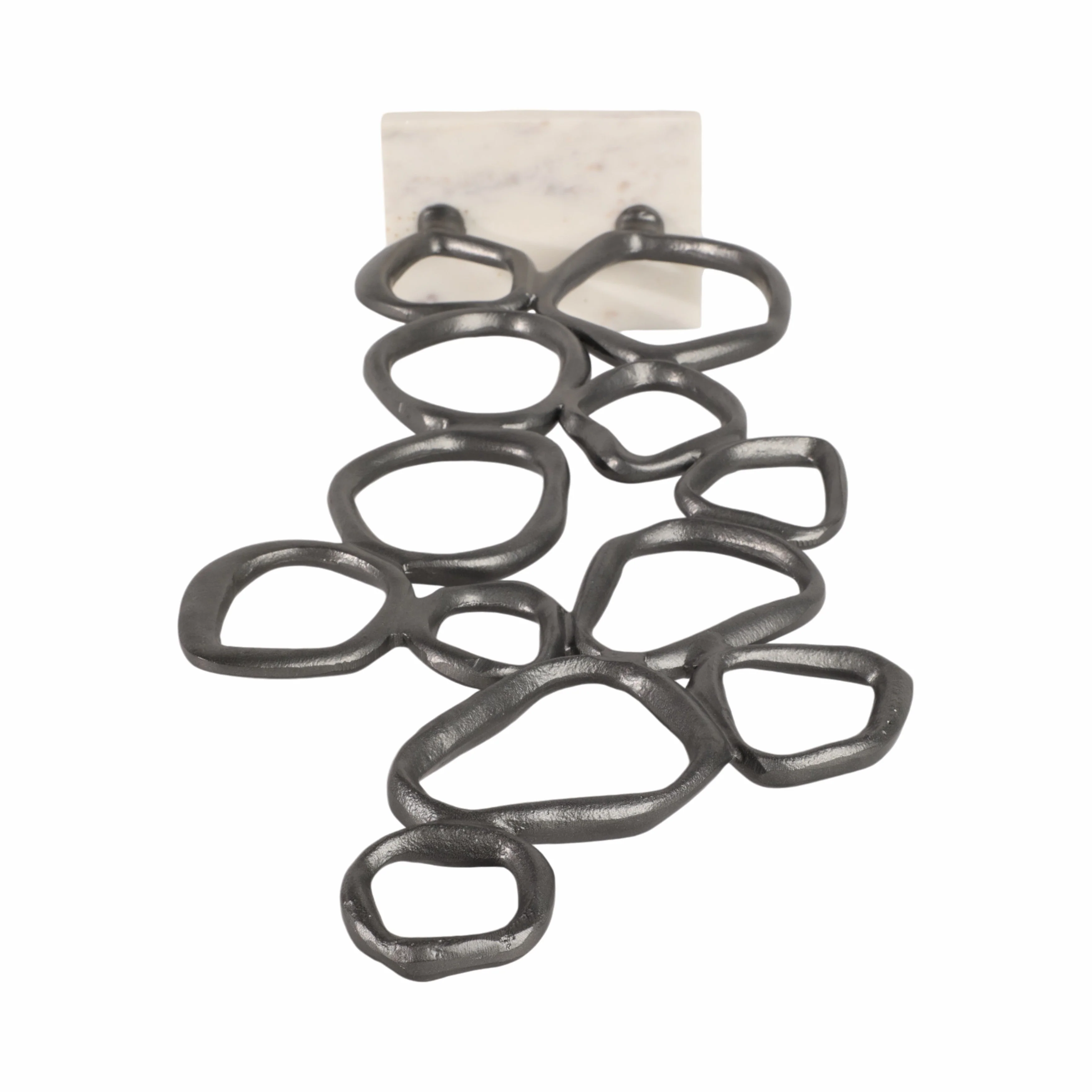 25" Tidus Small Ring Statuary, Black - Image 7