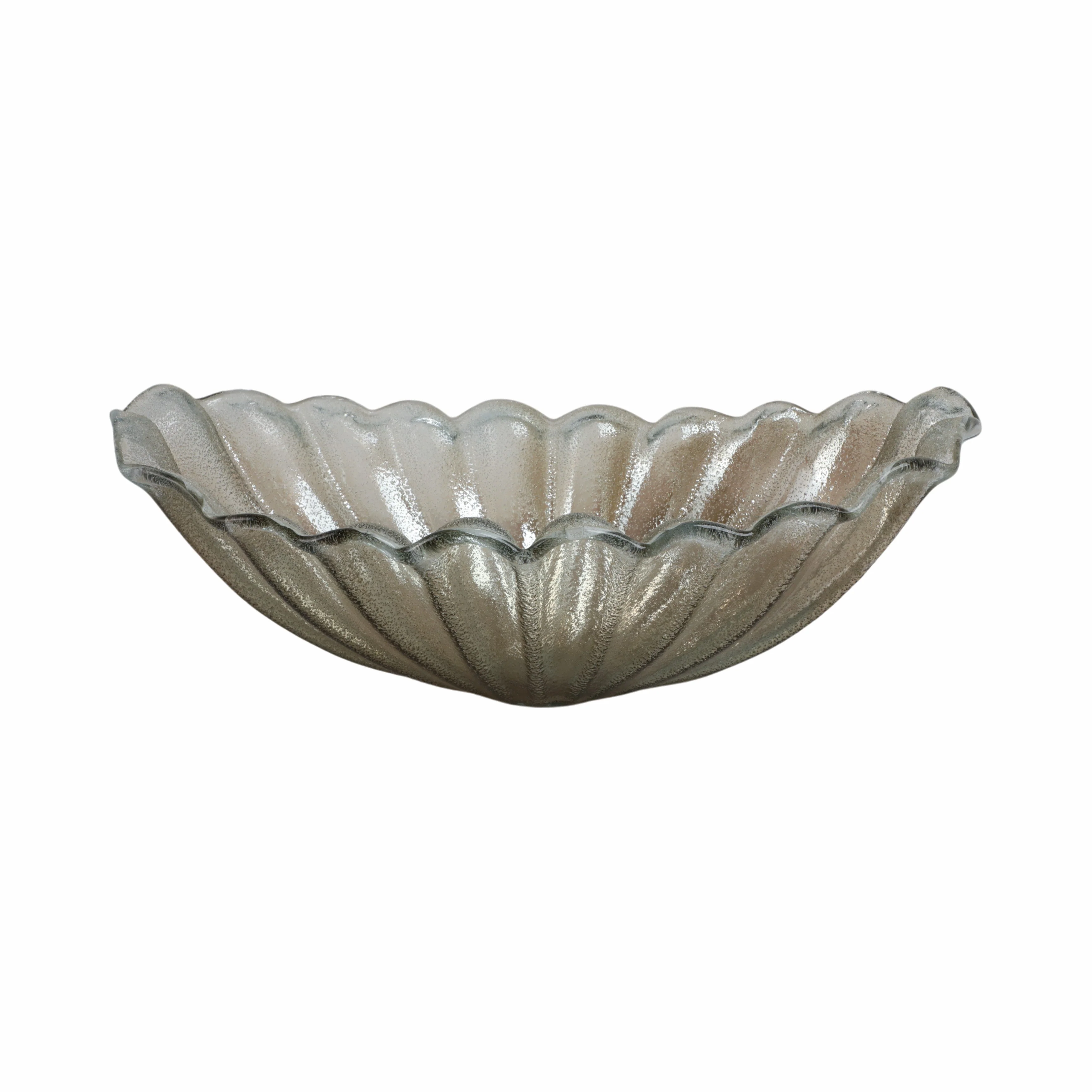 26" Salerno Italian Oversized Art Glass Bowl - Image 6