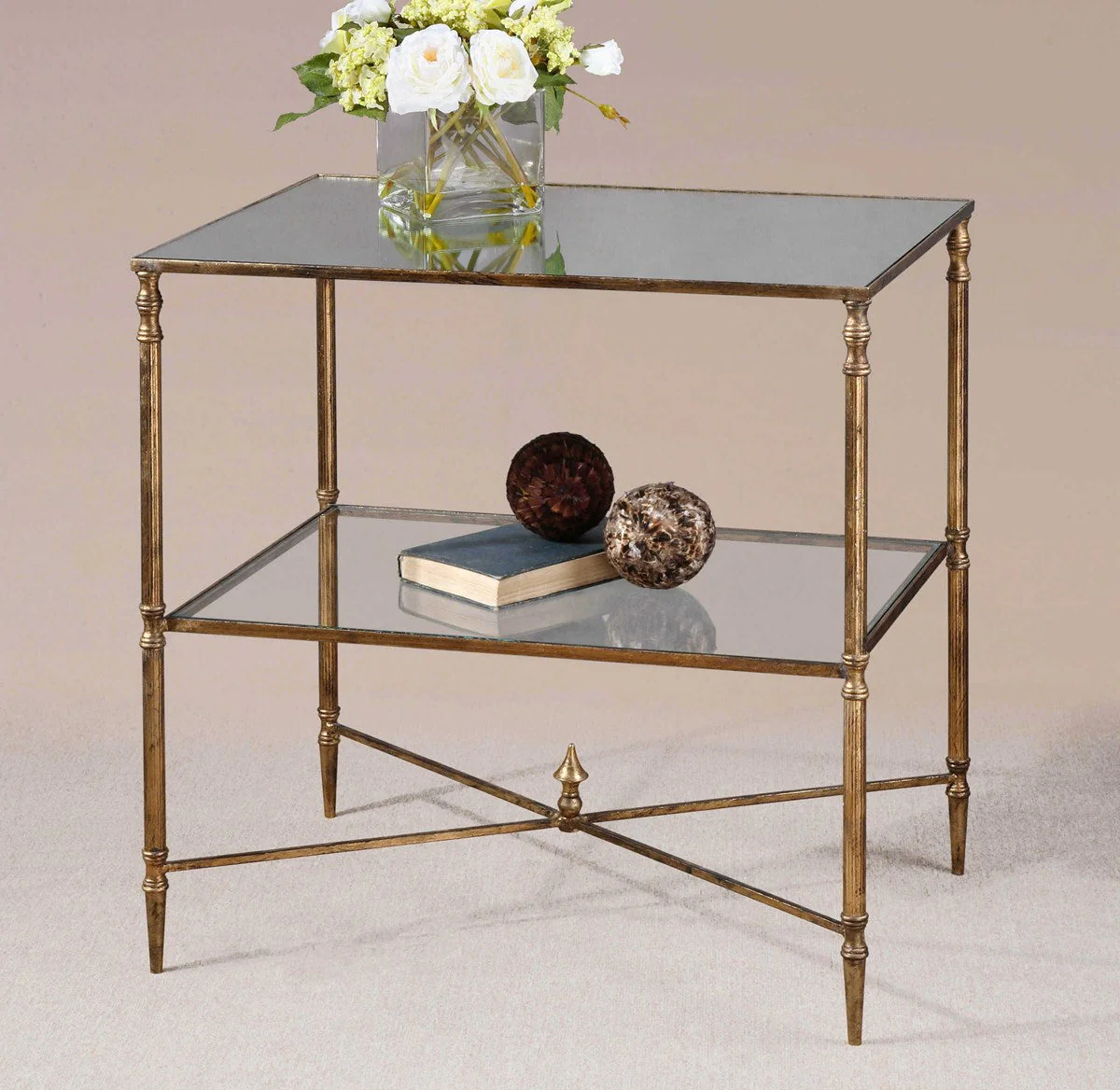 26120-C-UTT |Henzler 65 W x 66 H x 45 D Rectangle End Table