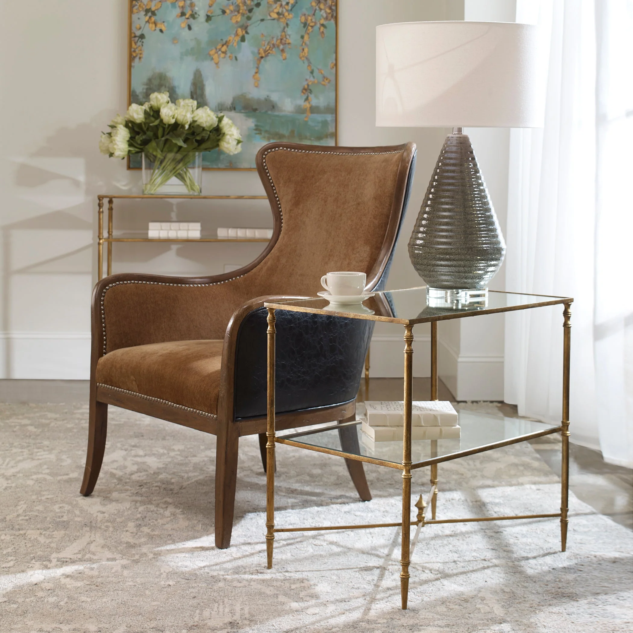 26120-C-UTT |Henzler 65 W x 66 H x 45 D Rectangle End Table - Image 8