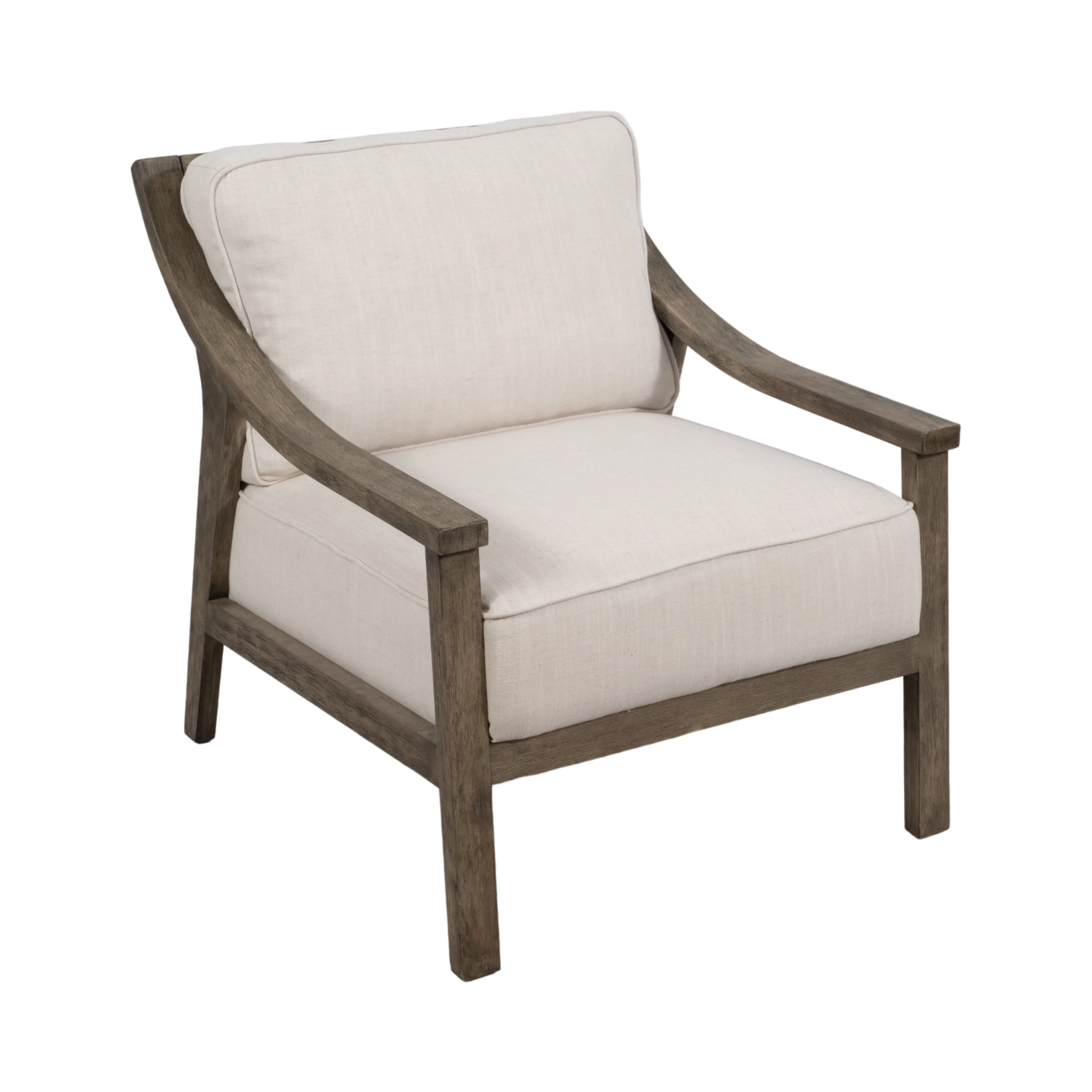 30" Ellis Accent Chair, Ivory - Image 10
