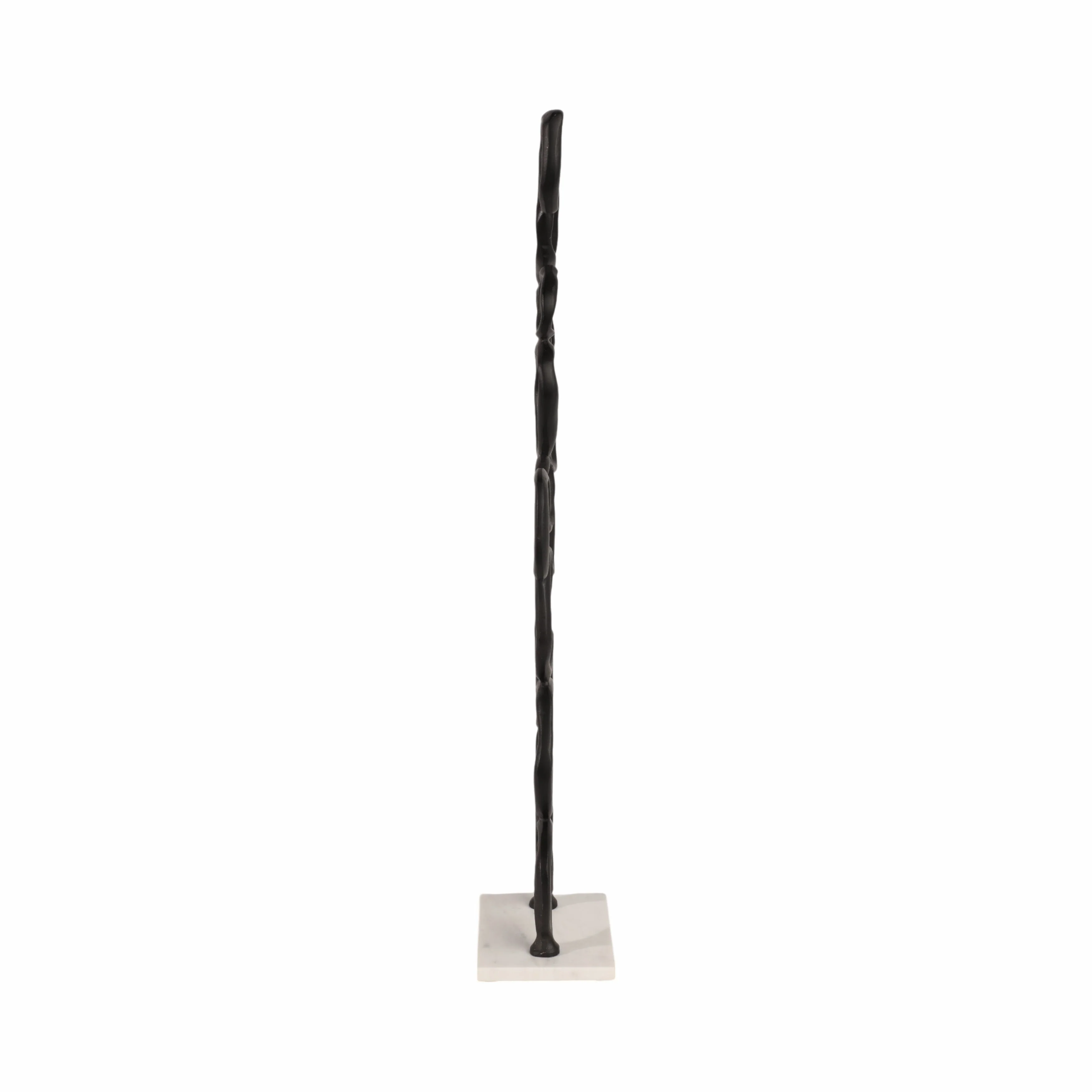 30" Tidus Large Ring Statuary, Black - Image 4