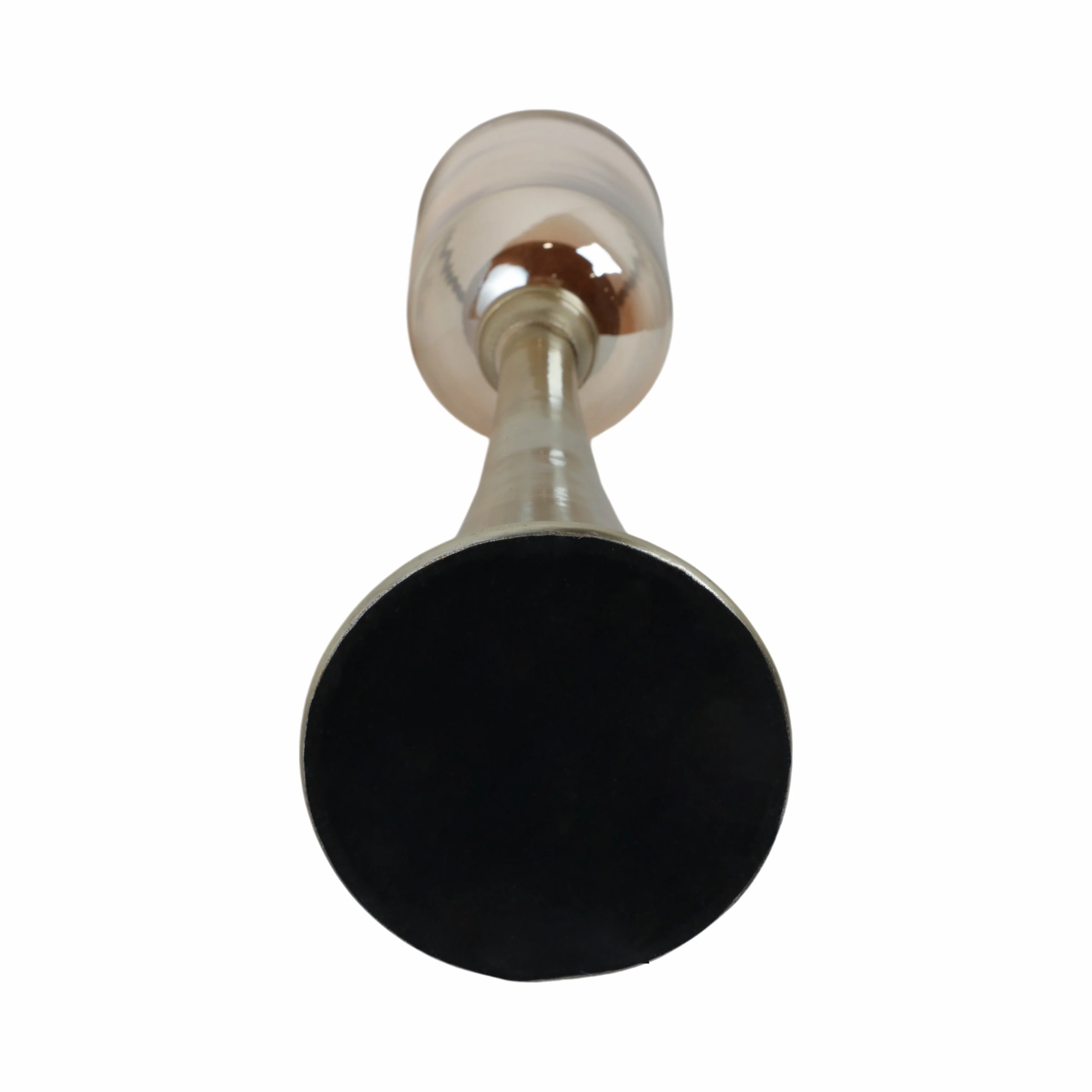 34" Illum Small Gold Glass Candle Hurricane - Image 10