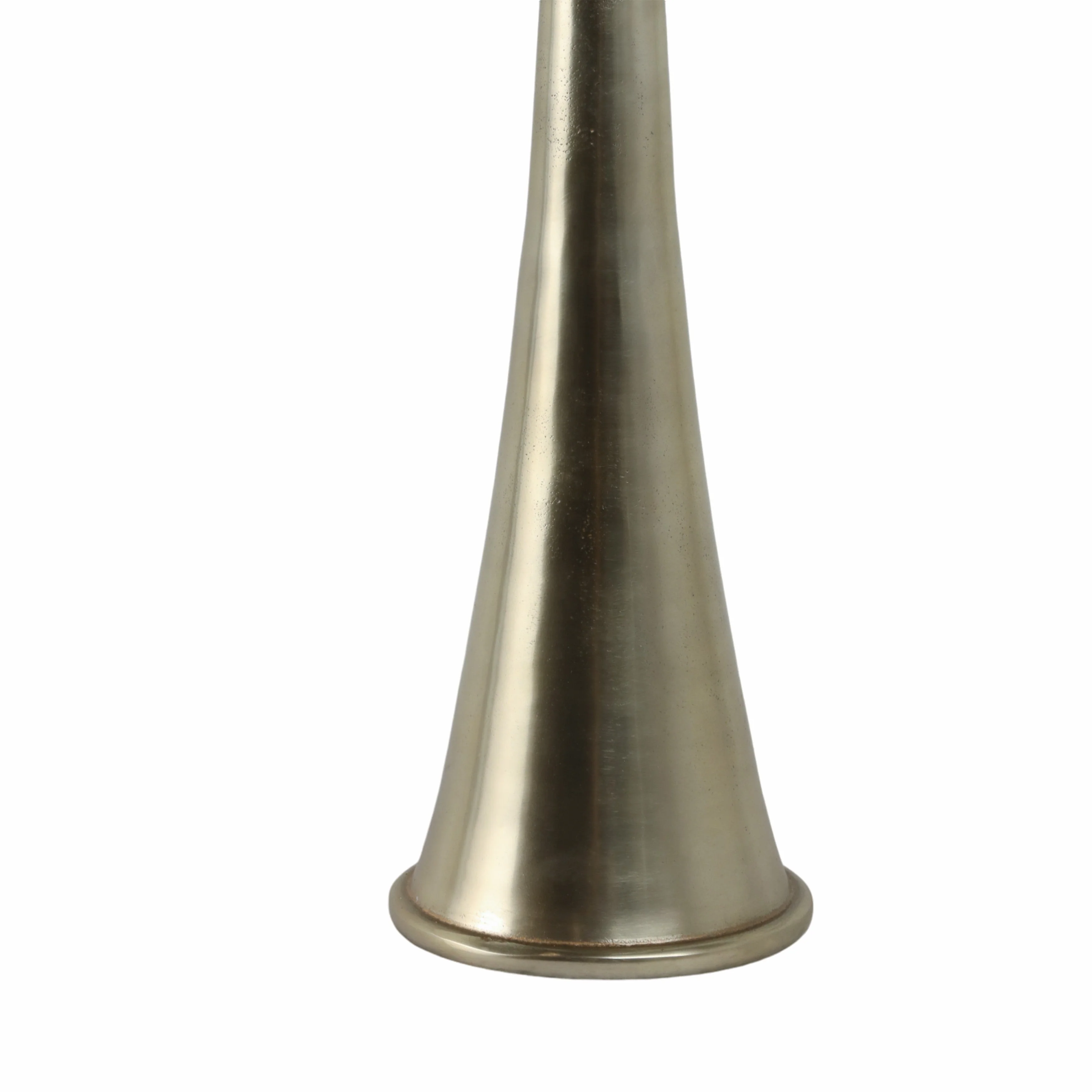 34" Illum Small Gold Glass Candle Hurricane - Image 7