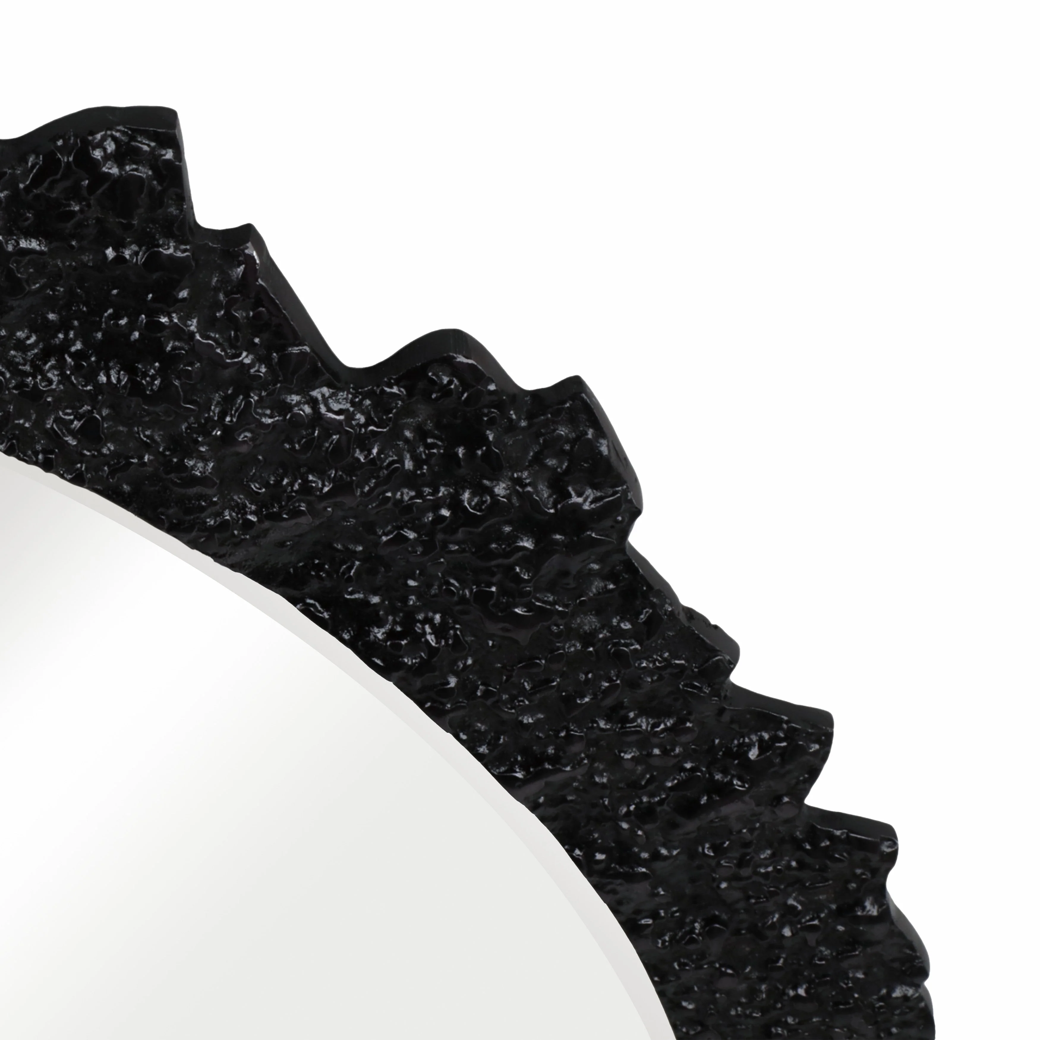 35" Eron Metal Wall Mirror, Black - Image 9