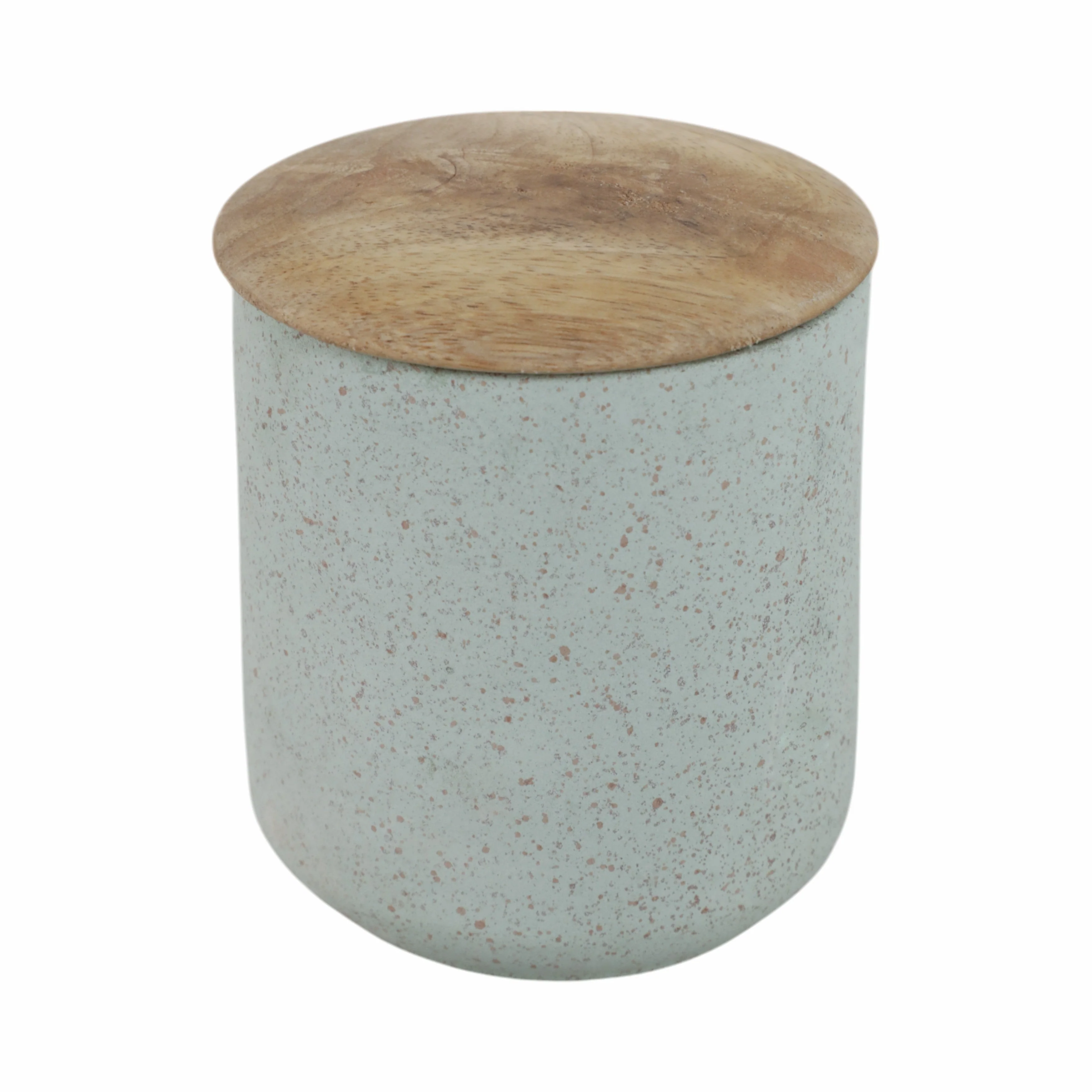 4" 9oz Wild Jasmine & Daisy Tall Cndle W/lid, Blue - Image 3