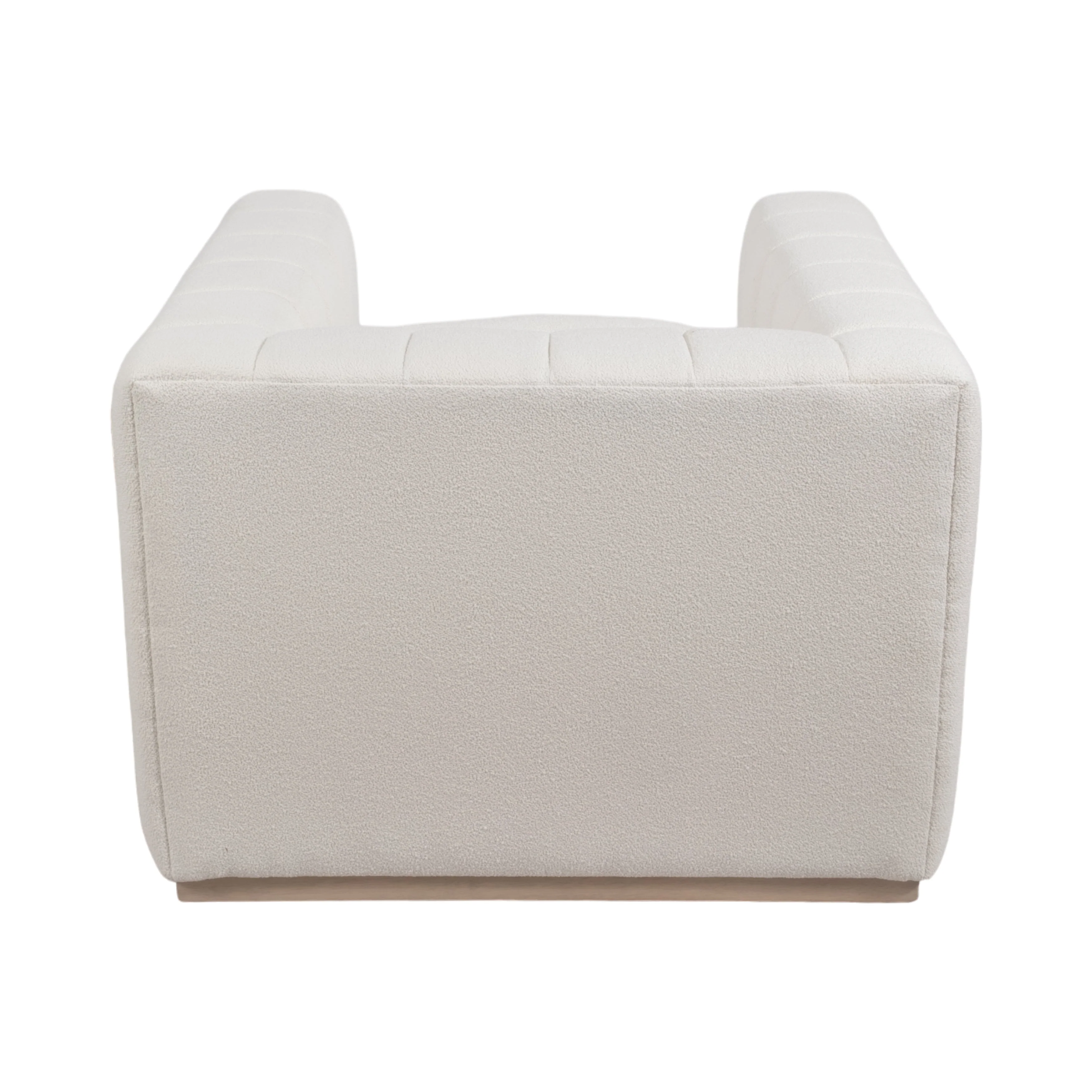 40" Andreeva Tufted Accent Chair, Ivory - Image 4