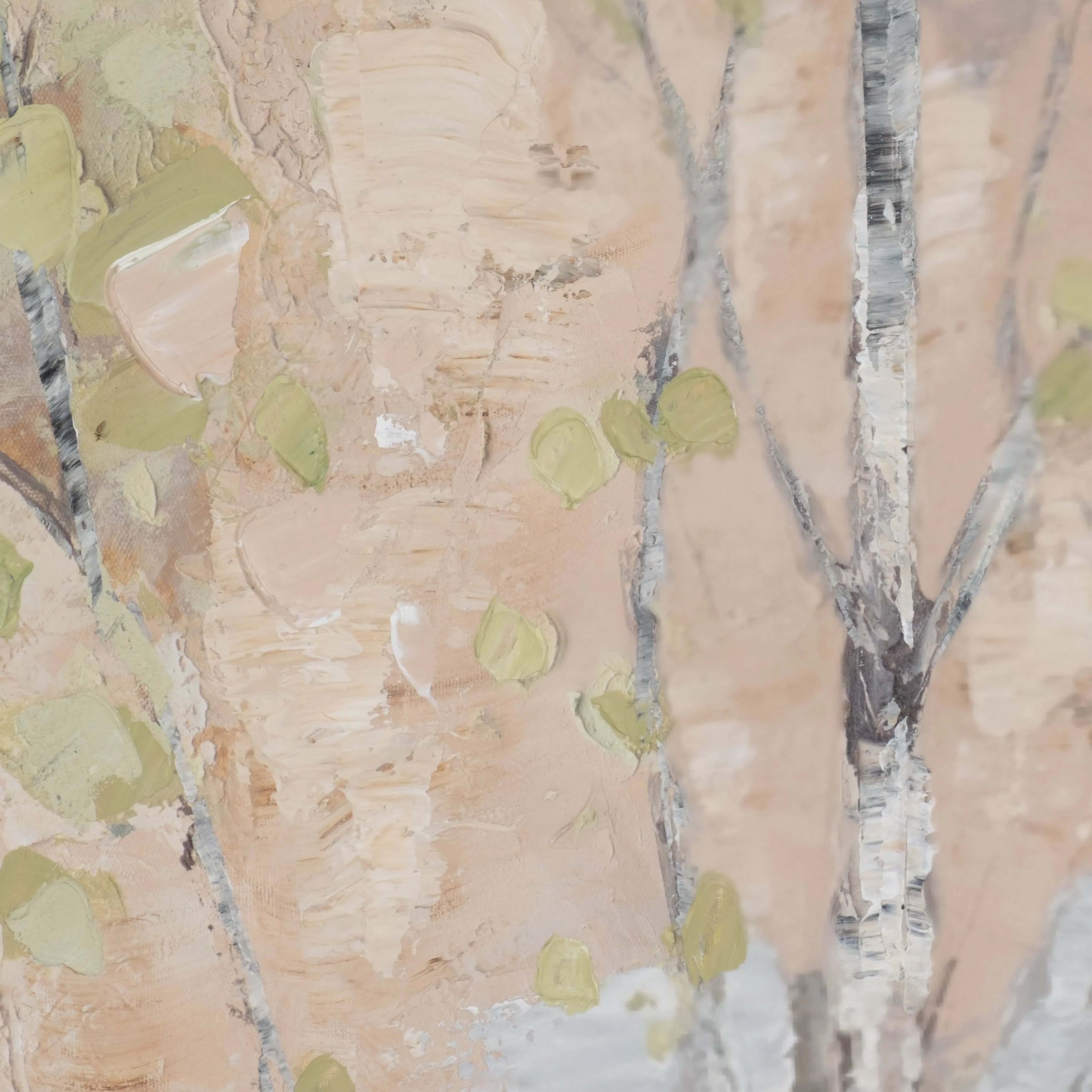 40x40 Serene Handpainted Wall Art - Image 12