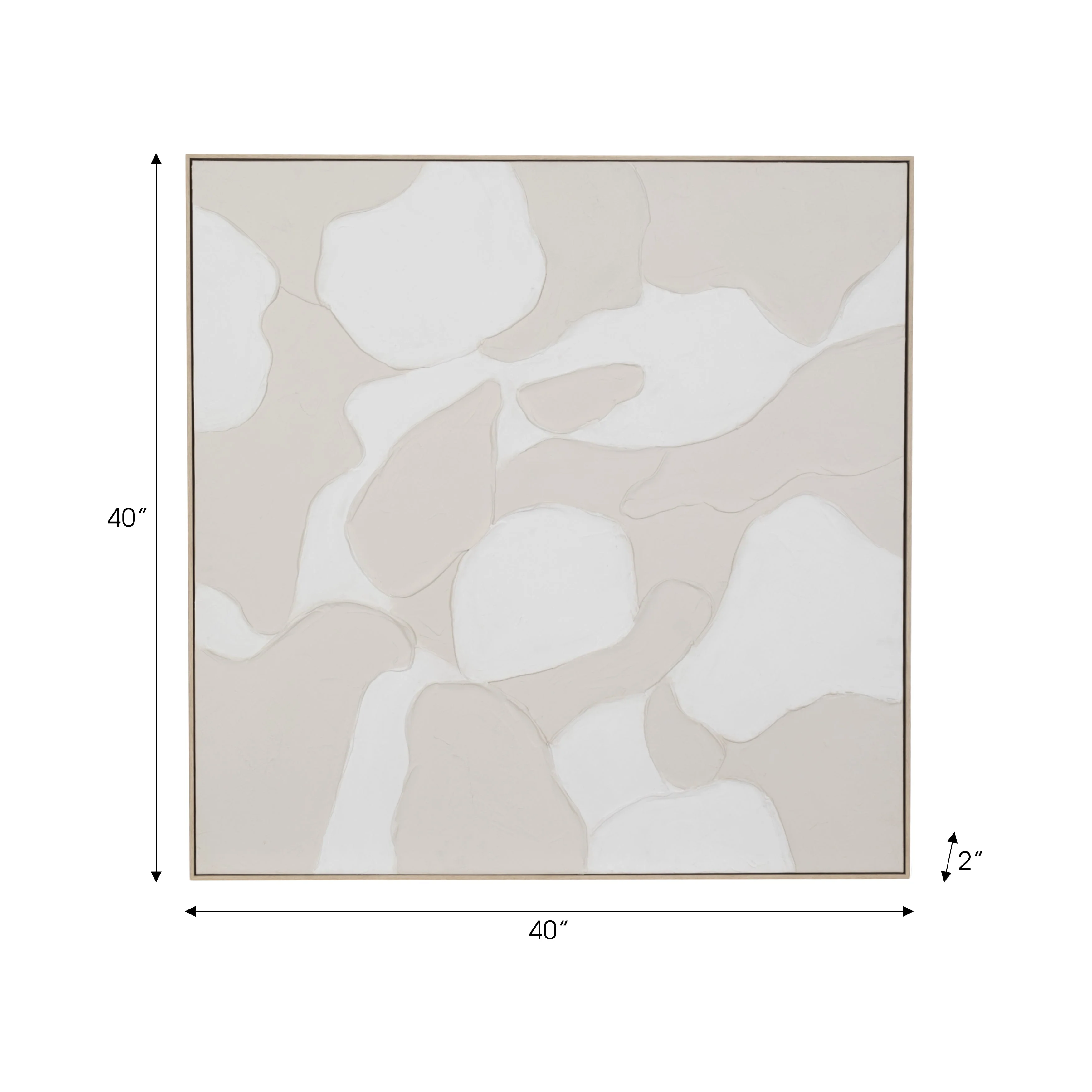 40x40 Torin Handpainted Wall Art - Image 15
