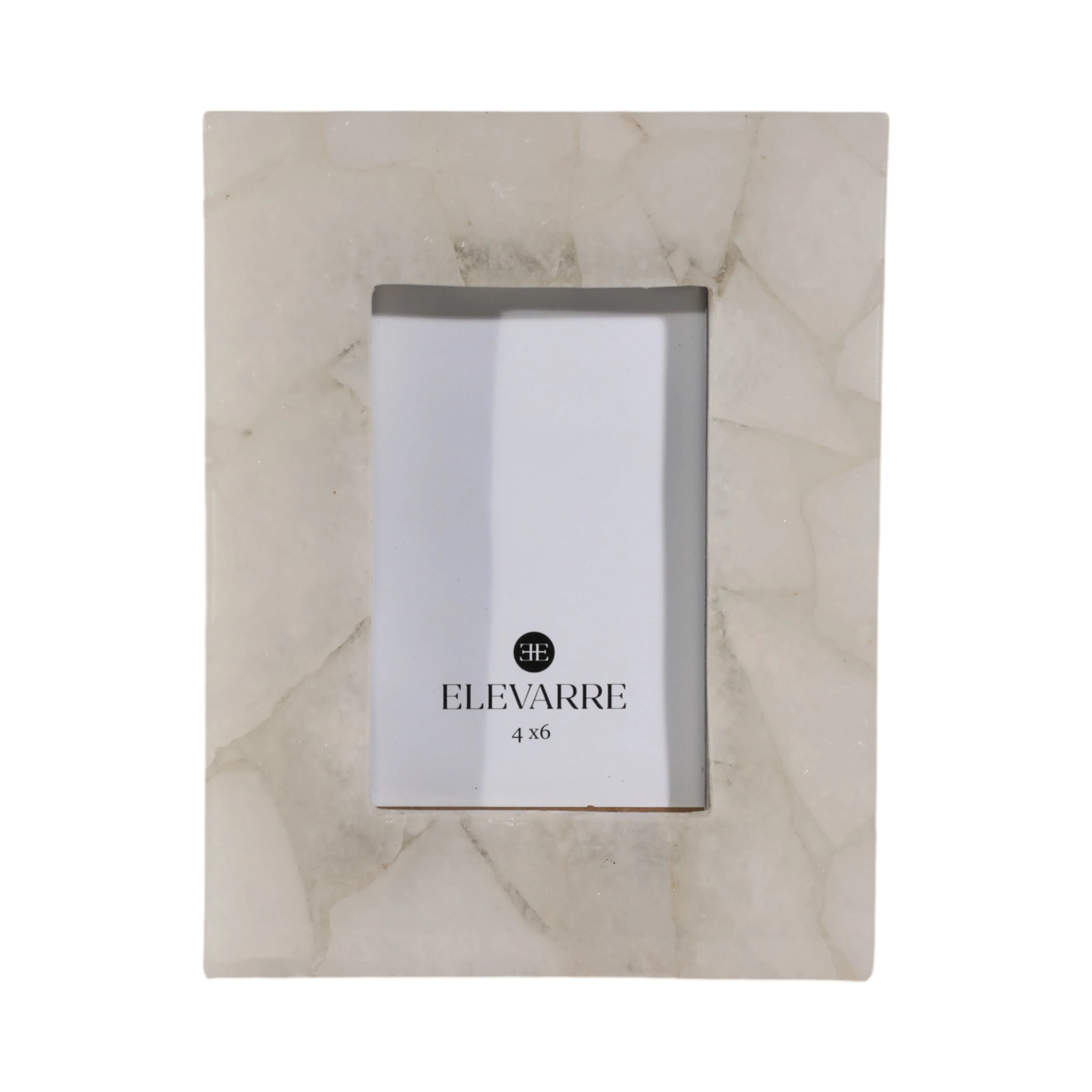 4x6 Edina White Quartz Photo Frame - Image 2