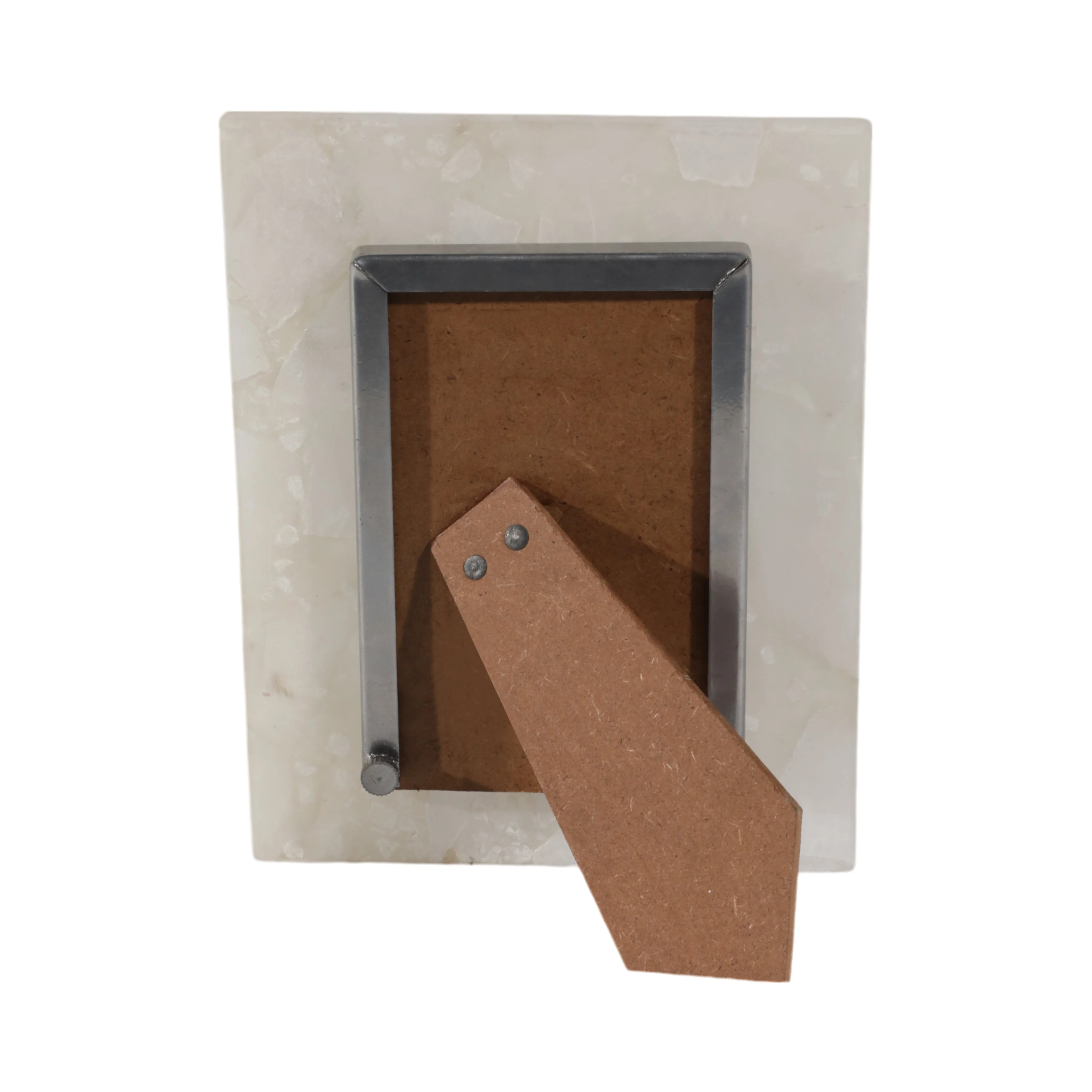 4x6 Edina White Quartz Photo Frame - Image 5
