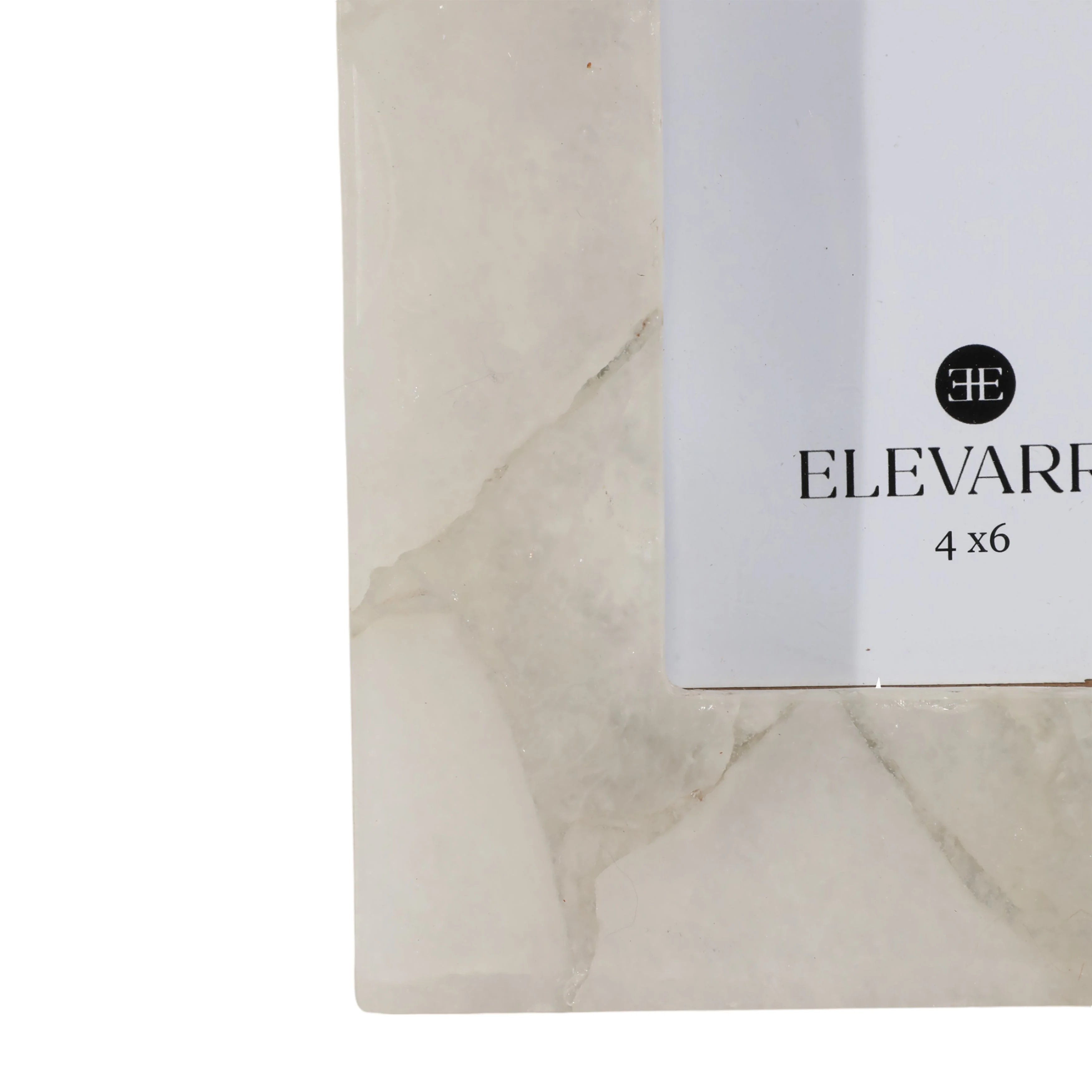 4x6 Edina White Quartz Photo Frame - Image 6