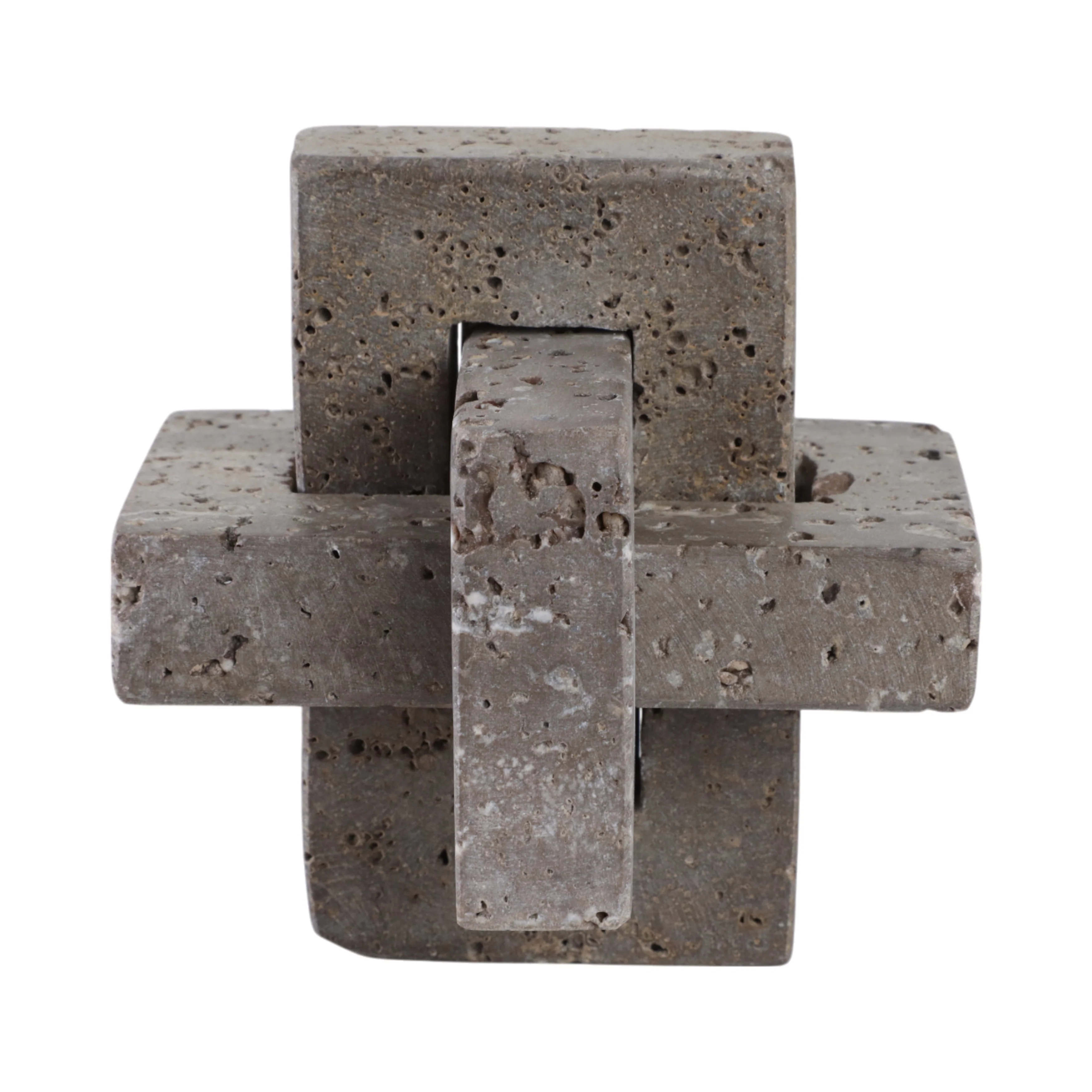 5" Pierce Small Travertine Knot - Image 2