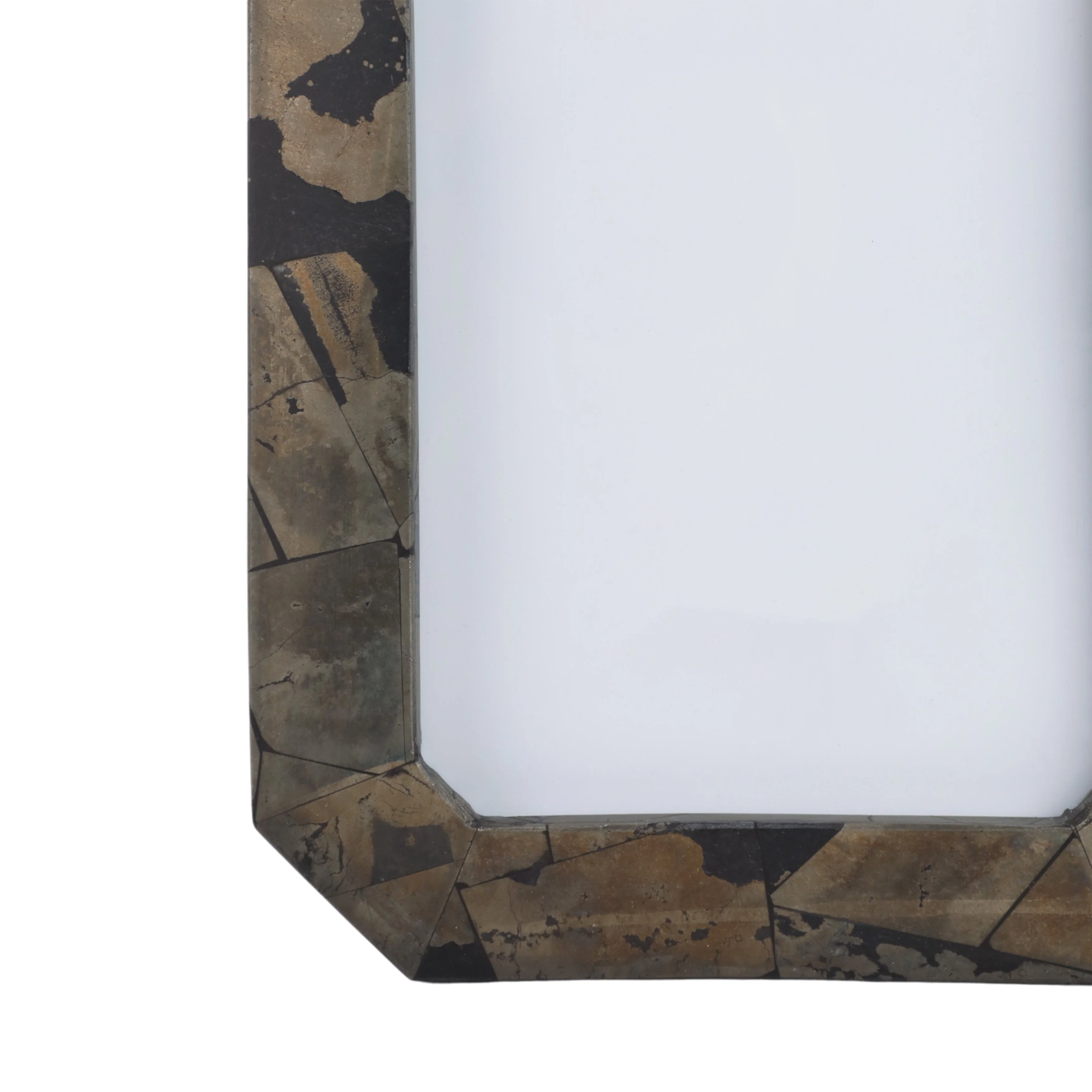 5x7 Livio Pyrite Semi-precious Stone Photo Frame - Image 8