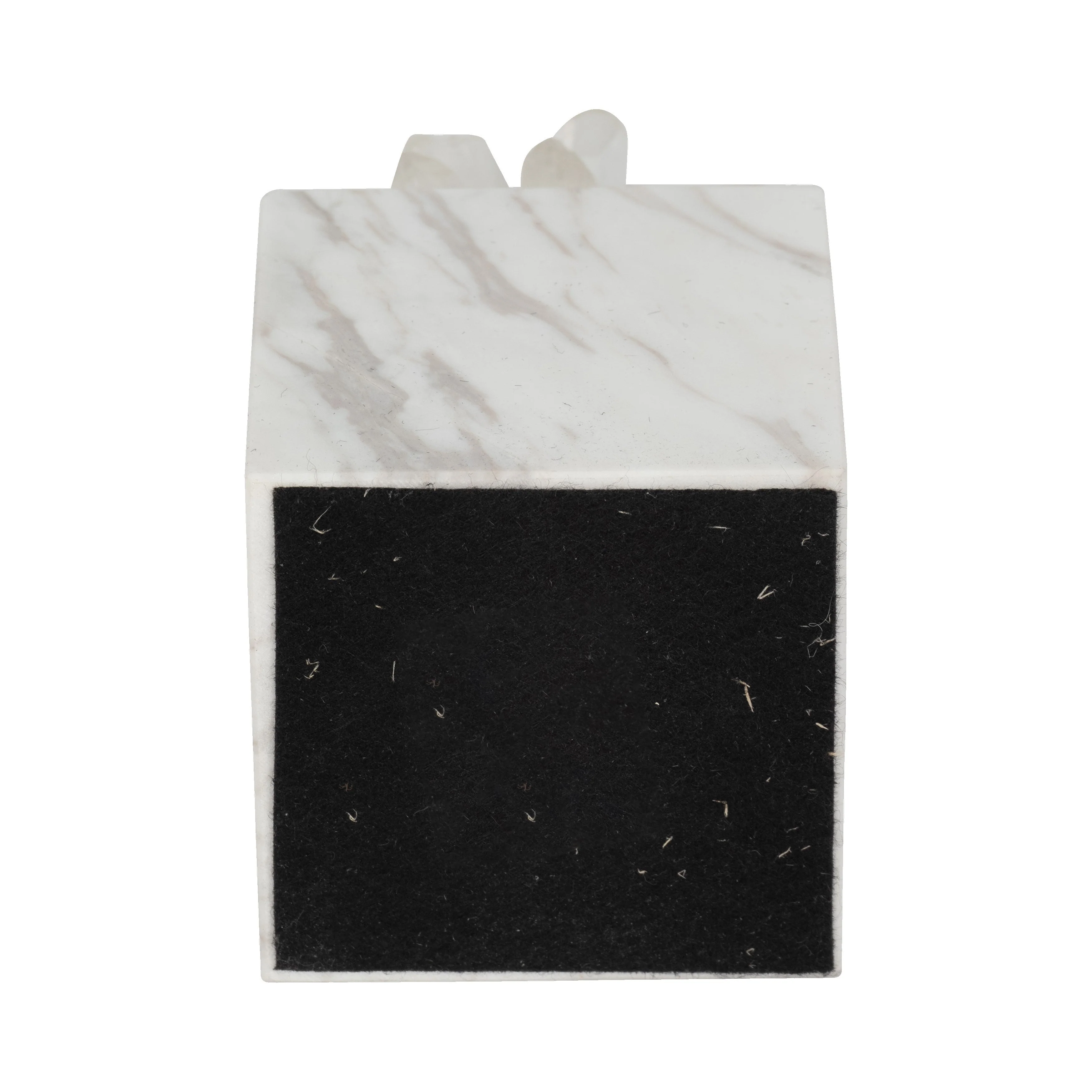 6" Julia Tall Crystal And Marble Block - Image 15