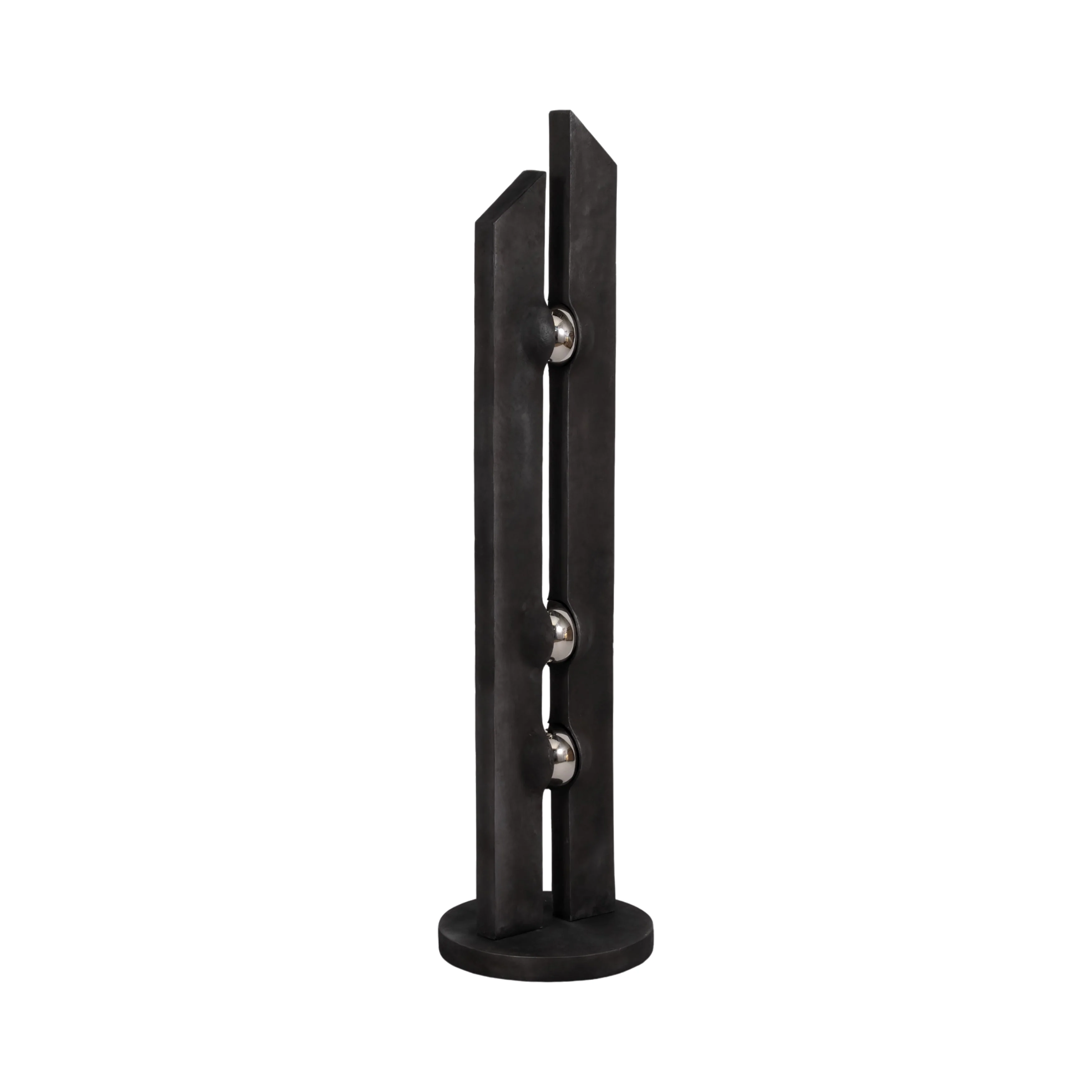 64" Latok Floor Statuary, Black - Image 11