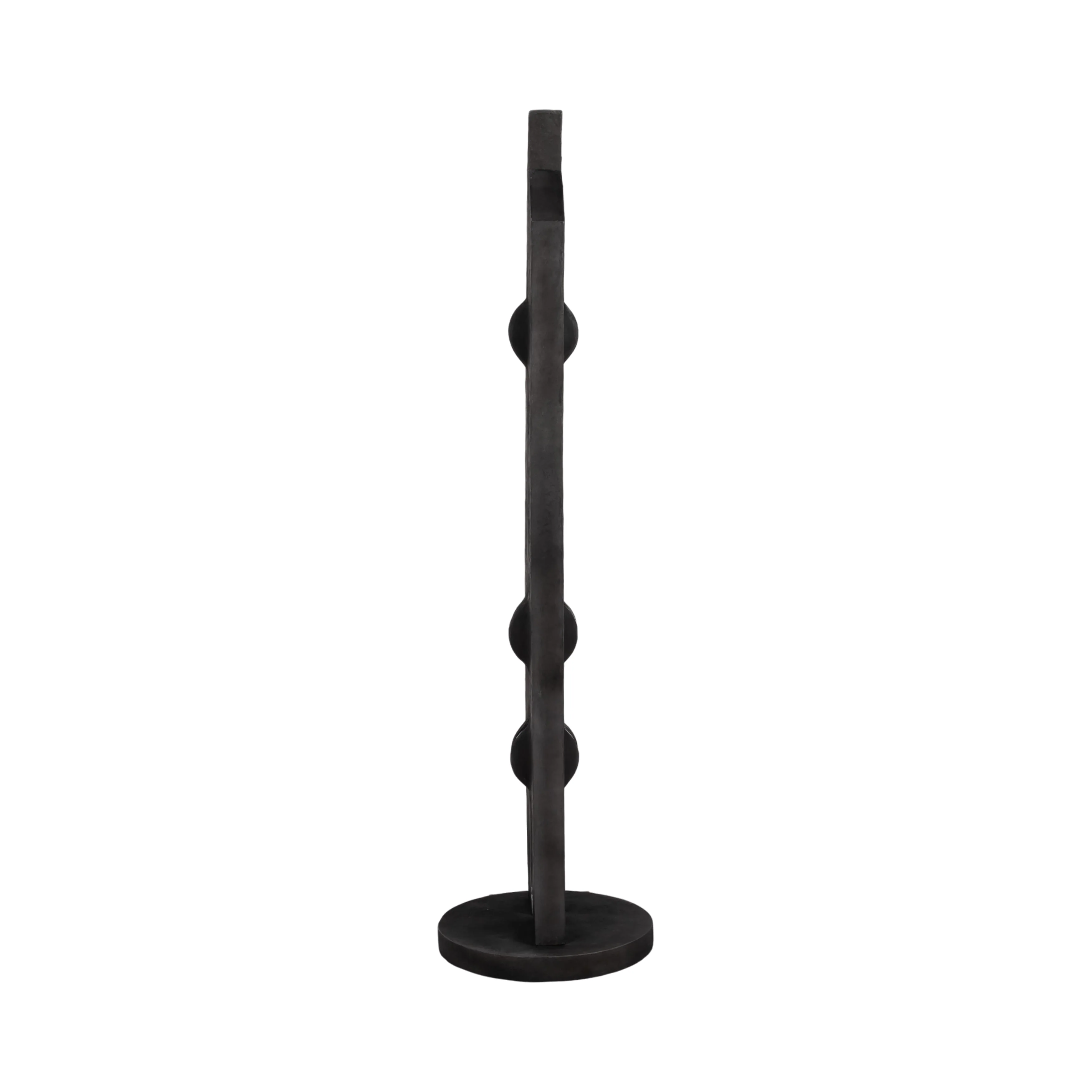 64" Latok Floor Statuary, Black - Image 12