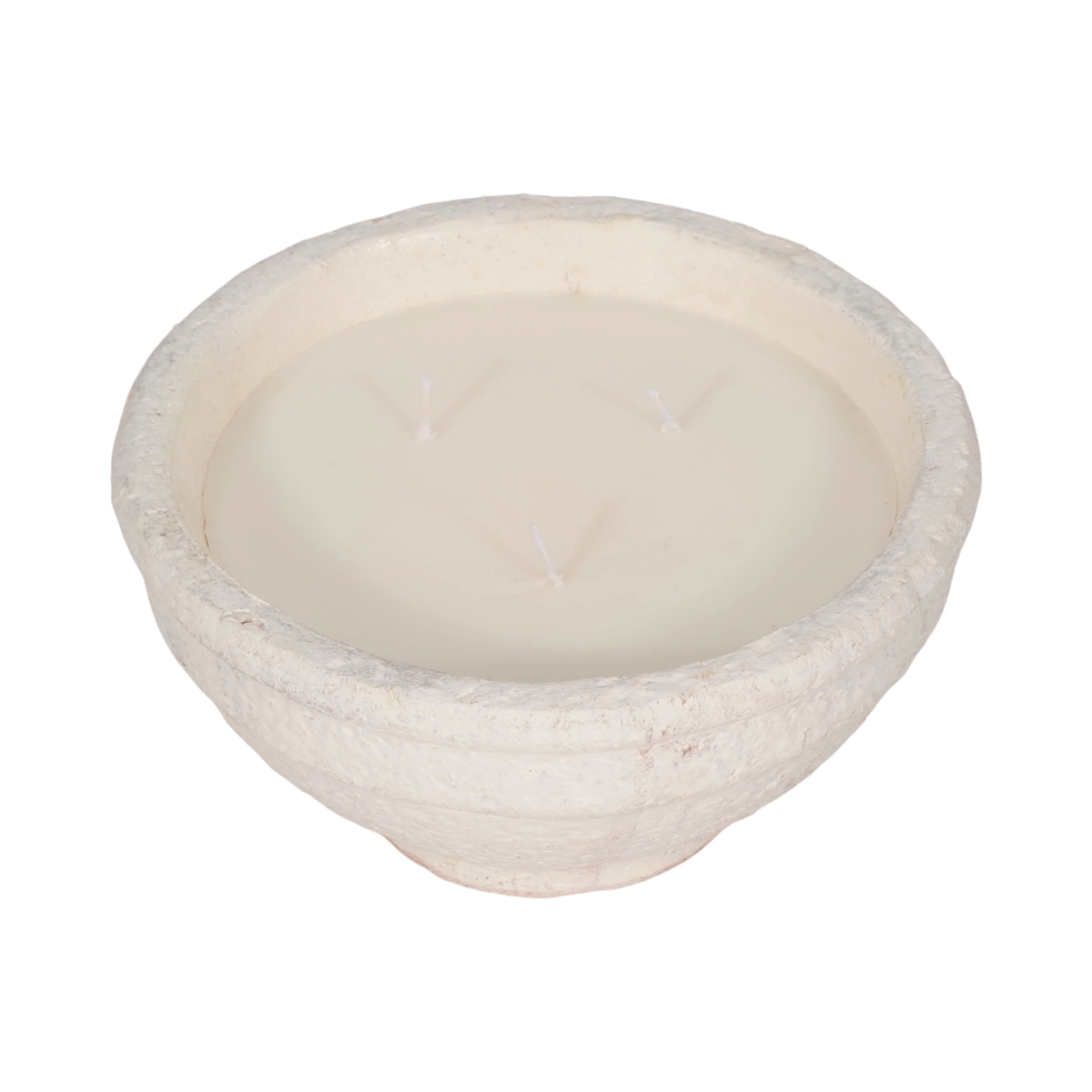8" 16 Oz Spiced Cranberry Bowl Candle, White - Image 5