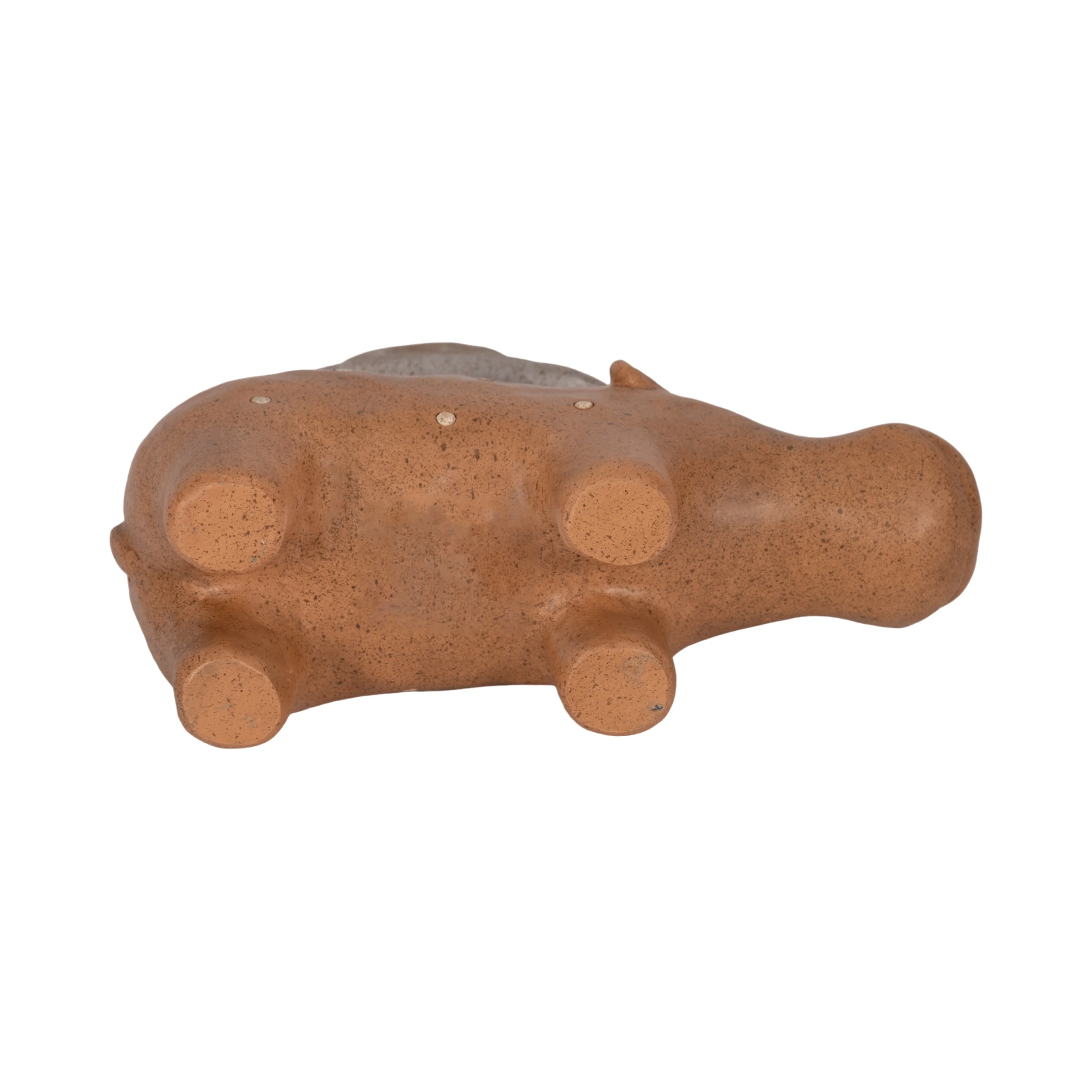 8" Hippo With Stacked Stones, Multi - Image 15