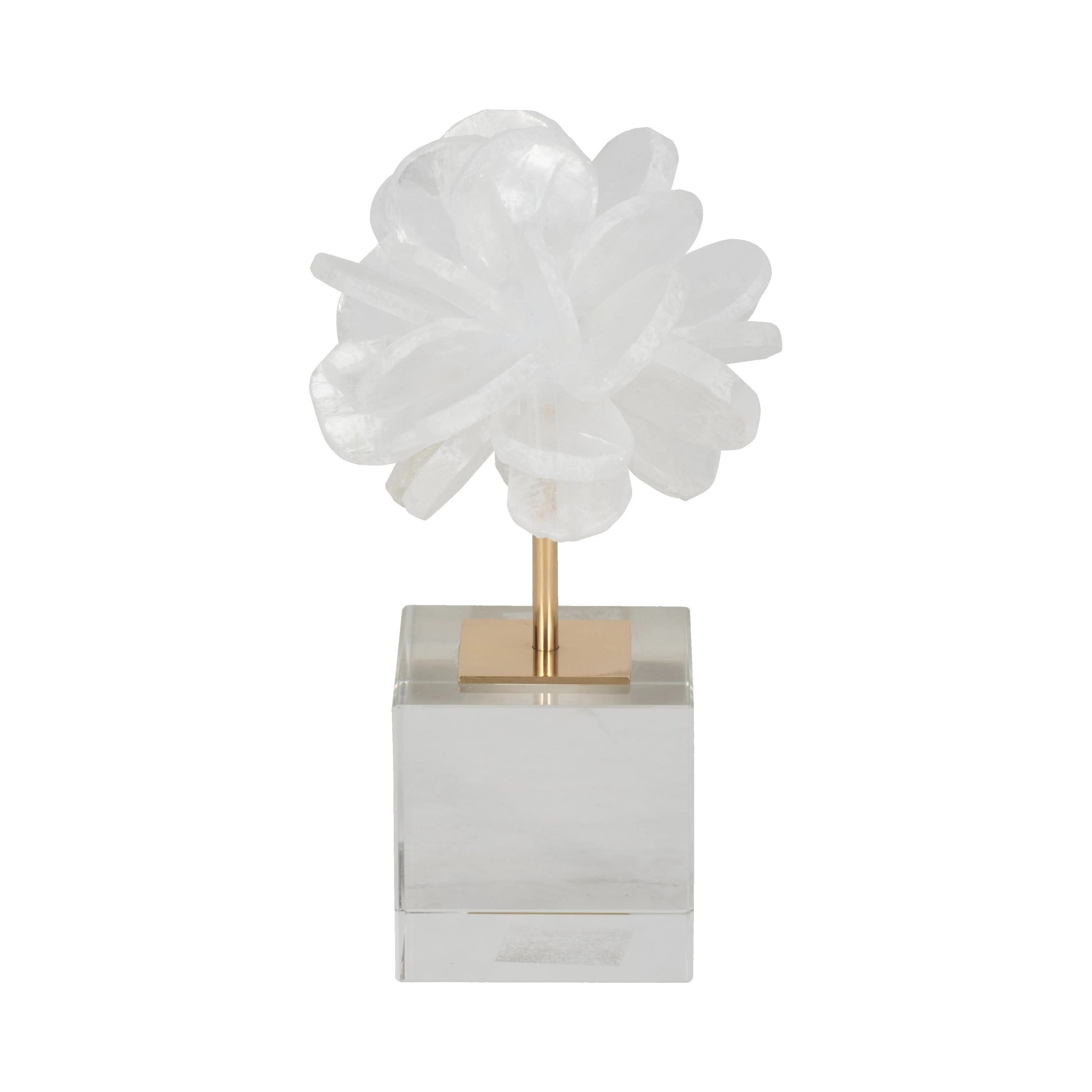 8" Liliana Small Crystal Flower Statuary - Image 10