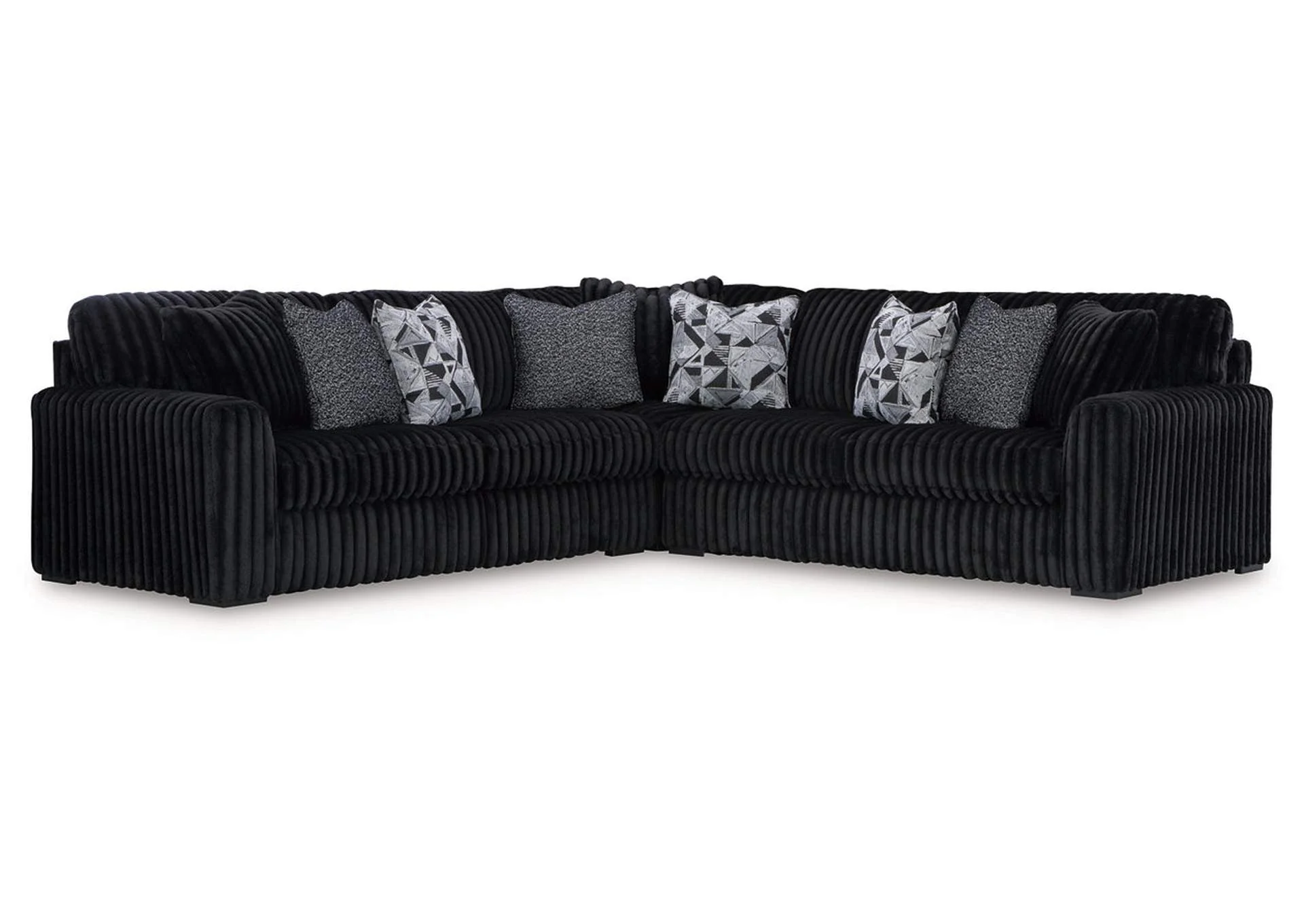 98103S4 Midnight-Madness 4-Piece Sectional with Chaise - Image 7