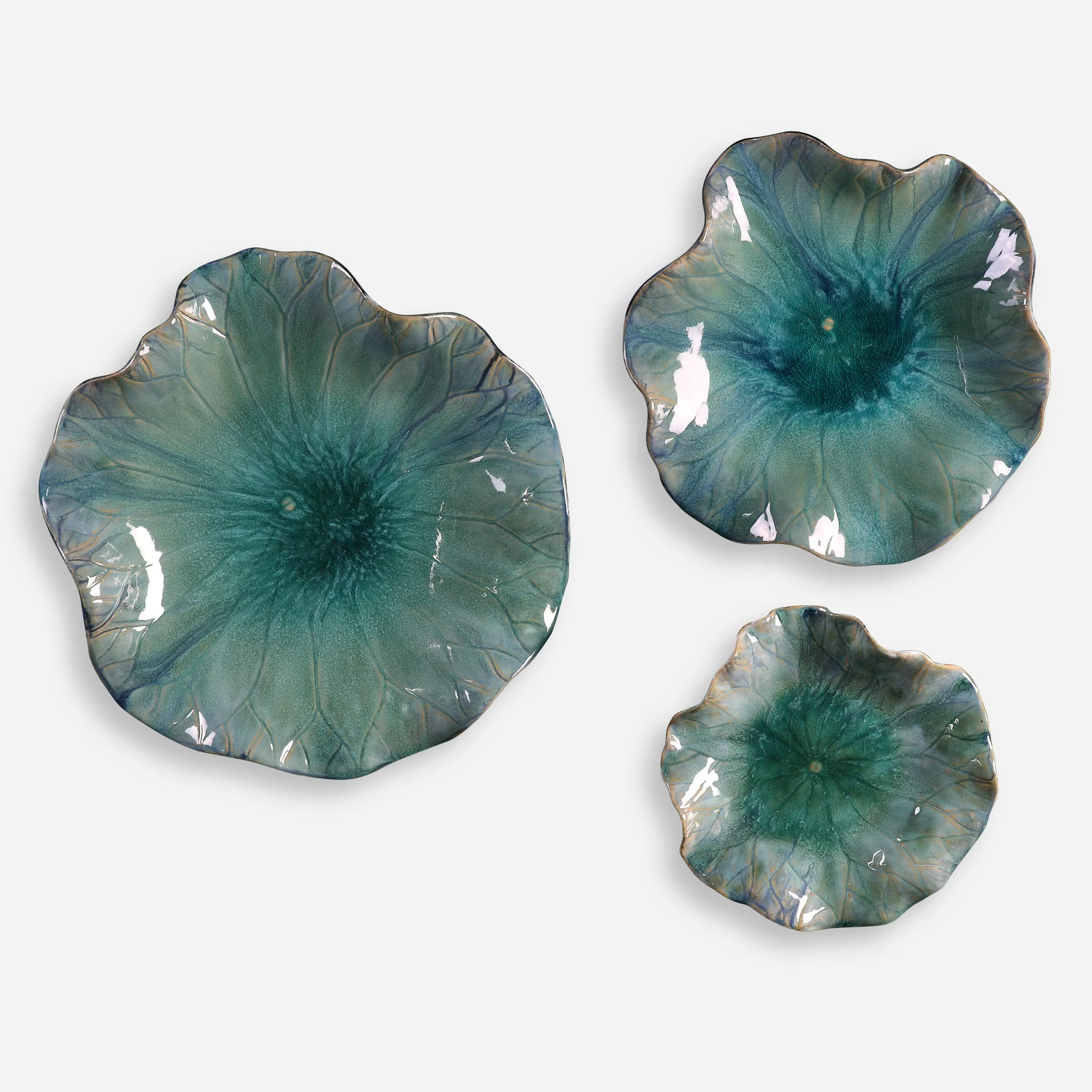 Abella Ceramic Wall Decor, S/3 - Image 5