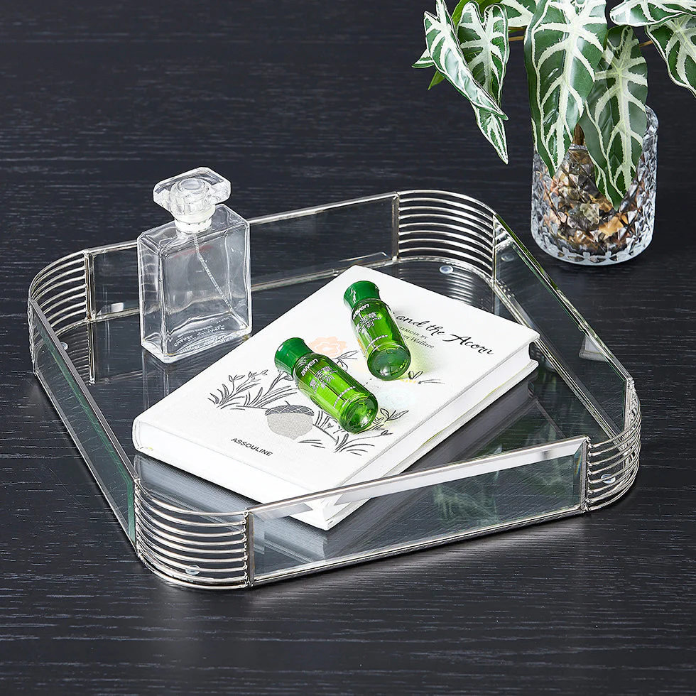 Acrylic Dame Glass Tray LS-Y002 - Image 3