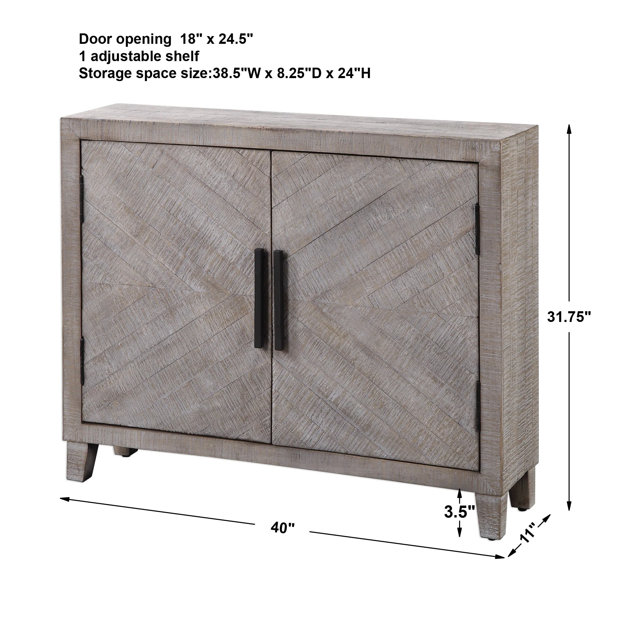 Adalind 2 Door Cabinet - Image 9