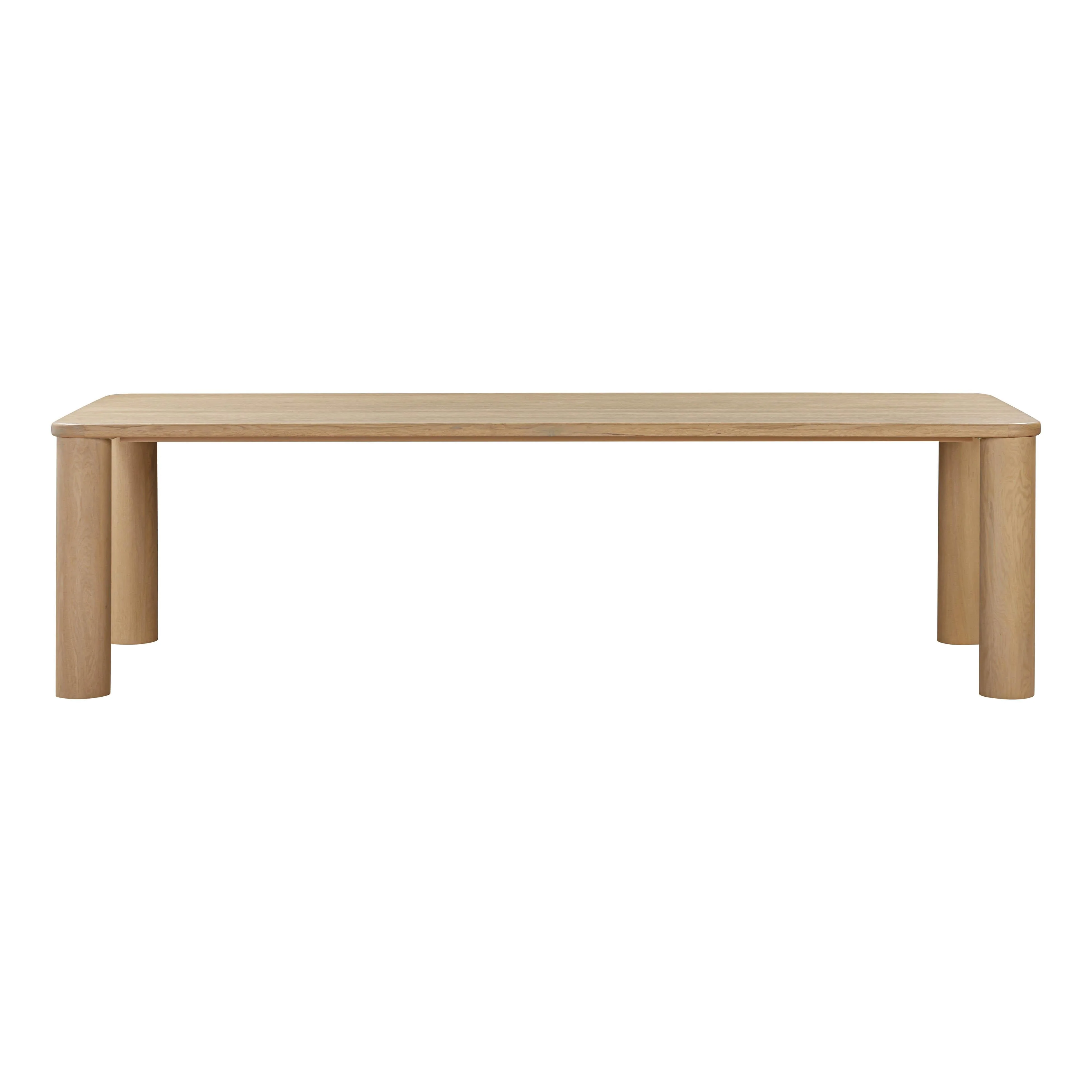Akola Natural Oak Rectangular Dining Table - Image 3