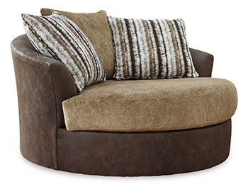Alesbury Oversized Swivel Accent Chair - Image 5