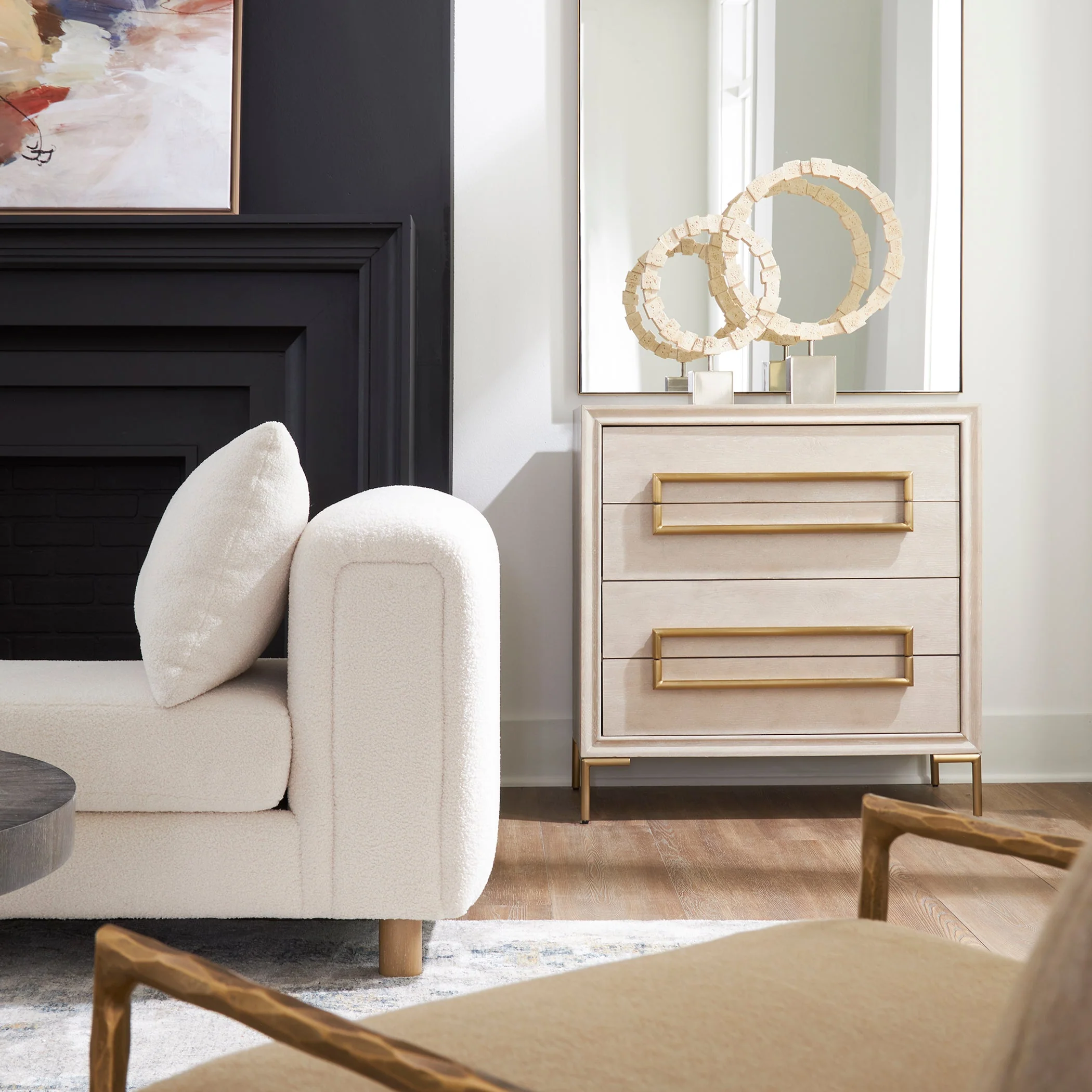 Alessia Light Oak Accent Chest - Image 5