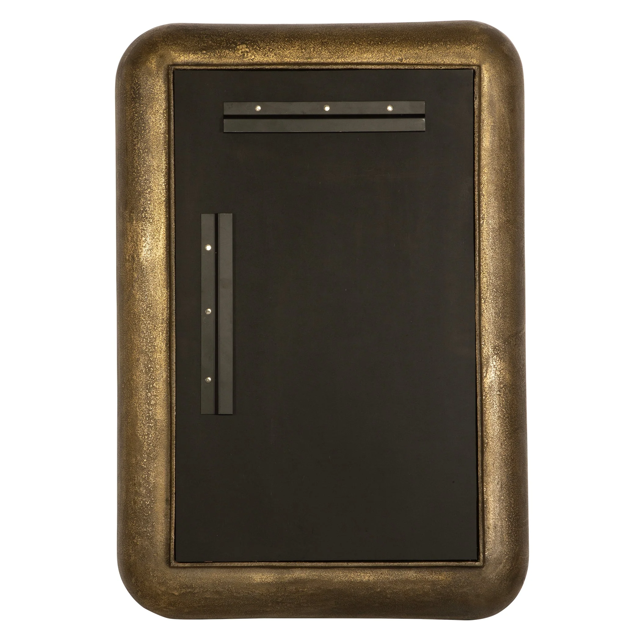 Alvaro Antique Brass Mirror - Image 7